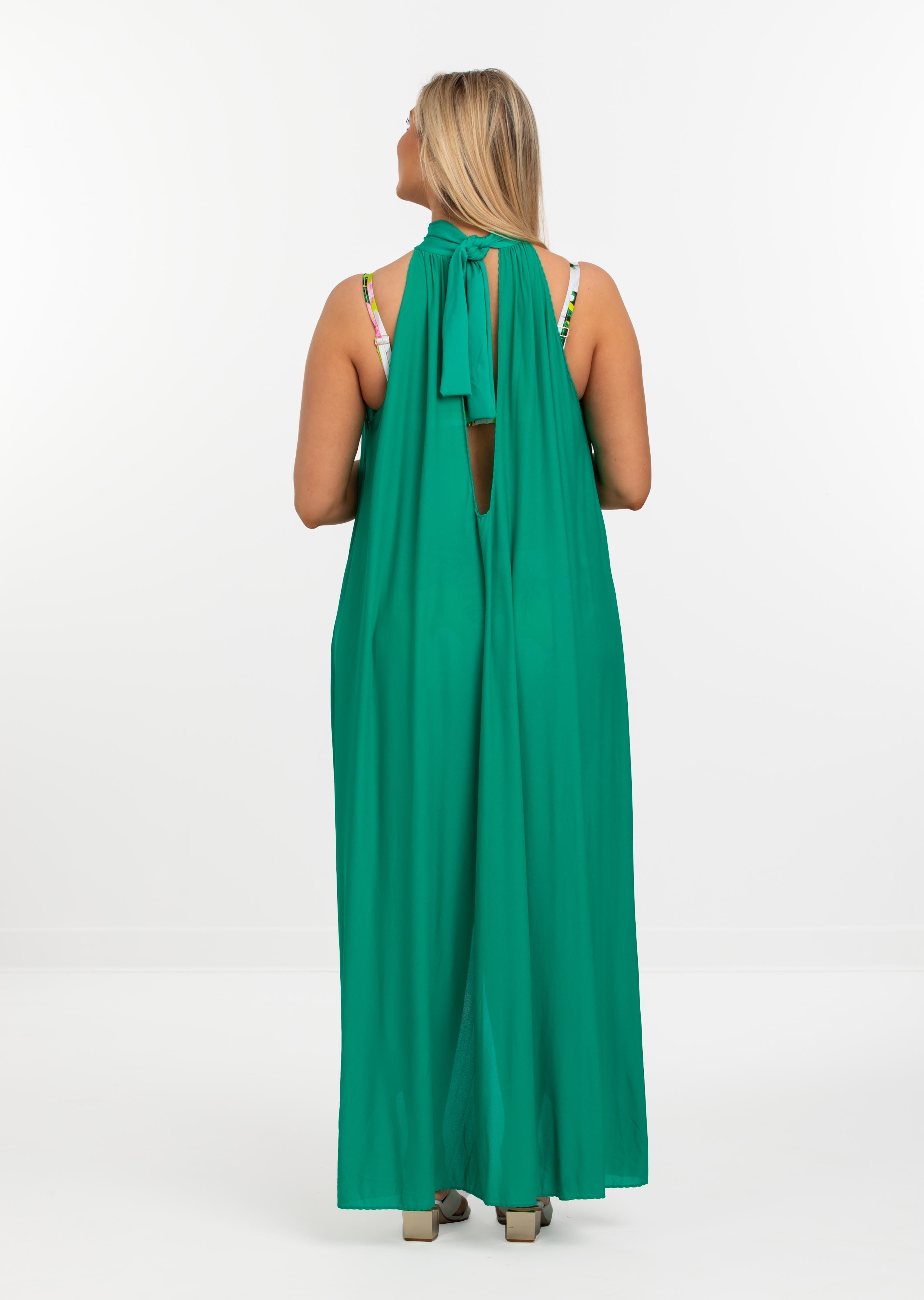 Emerald High Neck Cover Up (432)