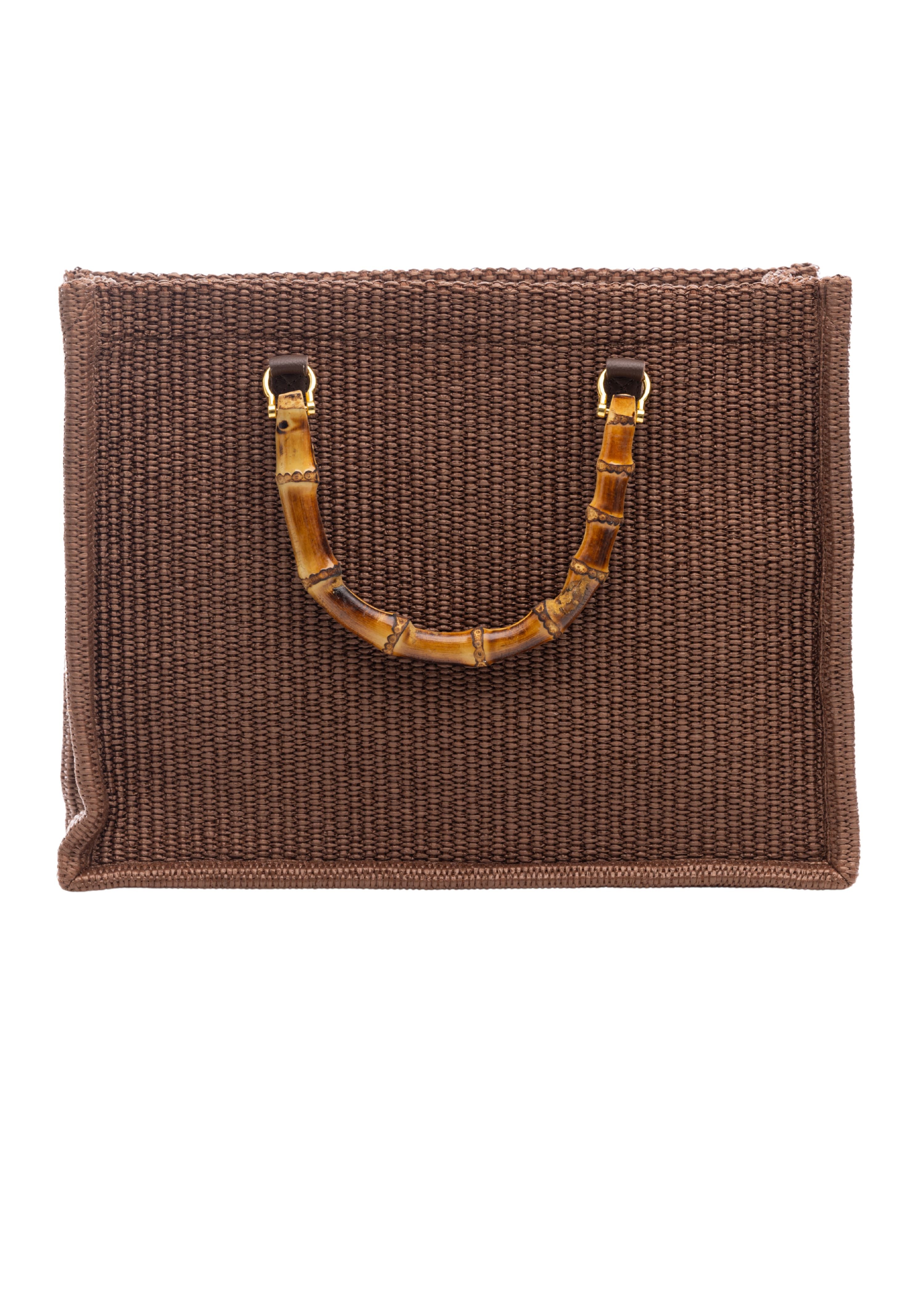 Tara Grinna Bamboo Handle Tote (8196)
