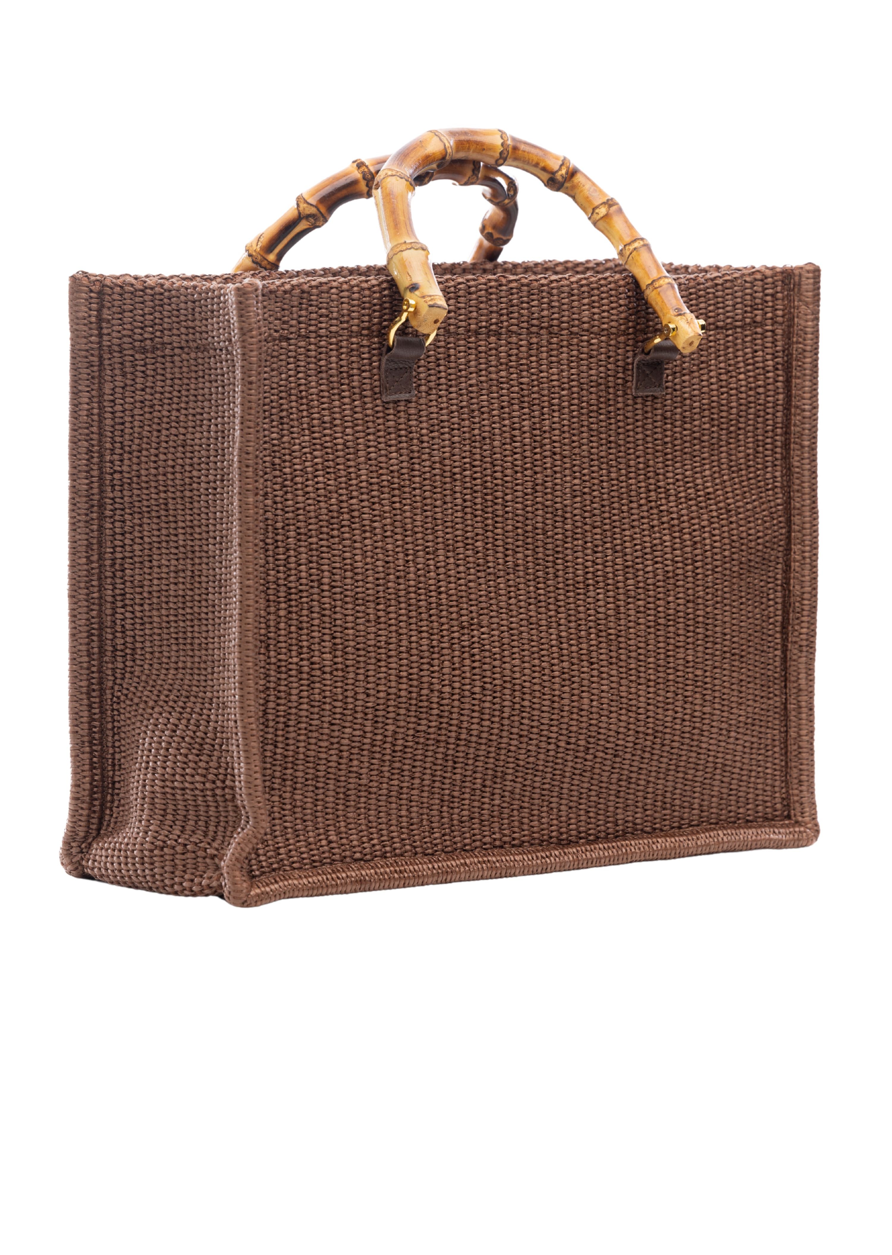 Tara Grinna Bamboo Handle Tote (8196)