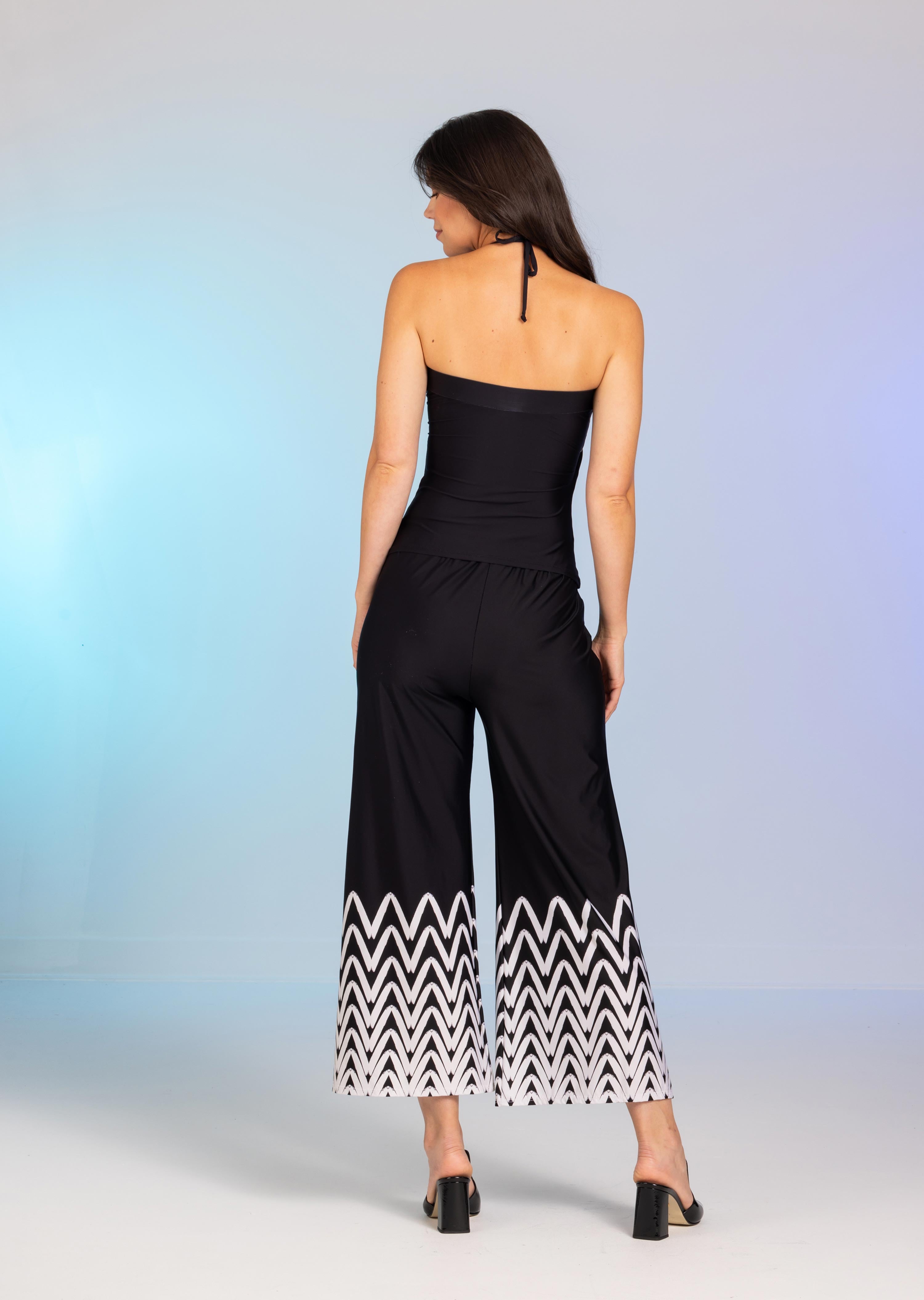 Catania Ankle Palazzo Pants (CT-651)