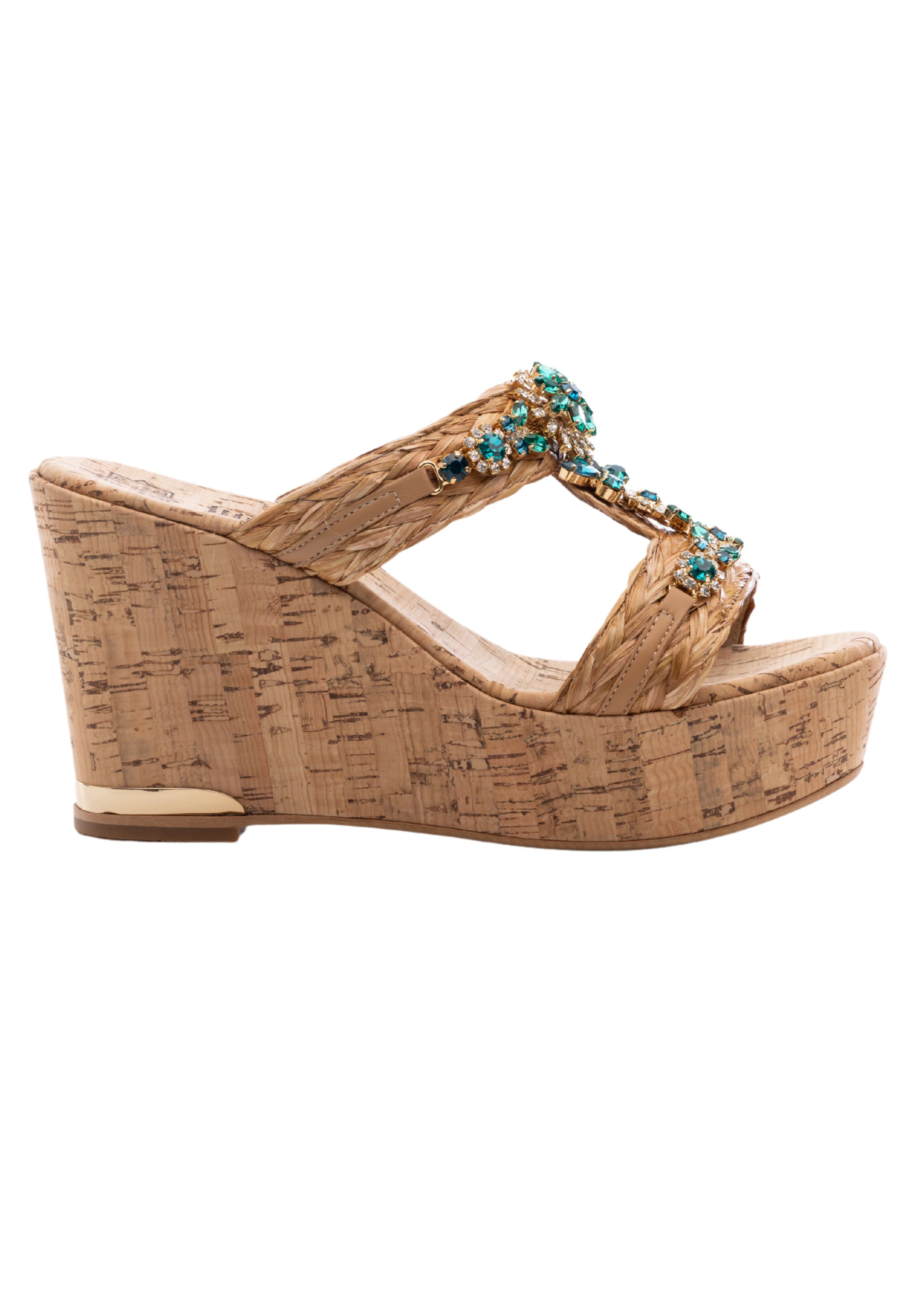 Cosima Emerald Wedge