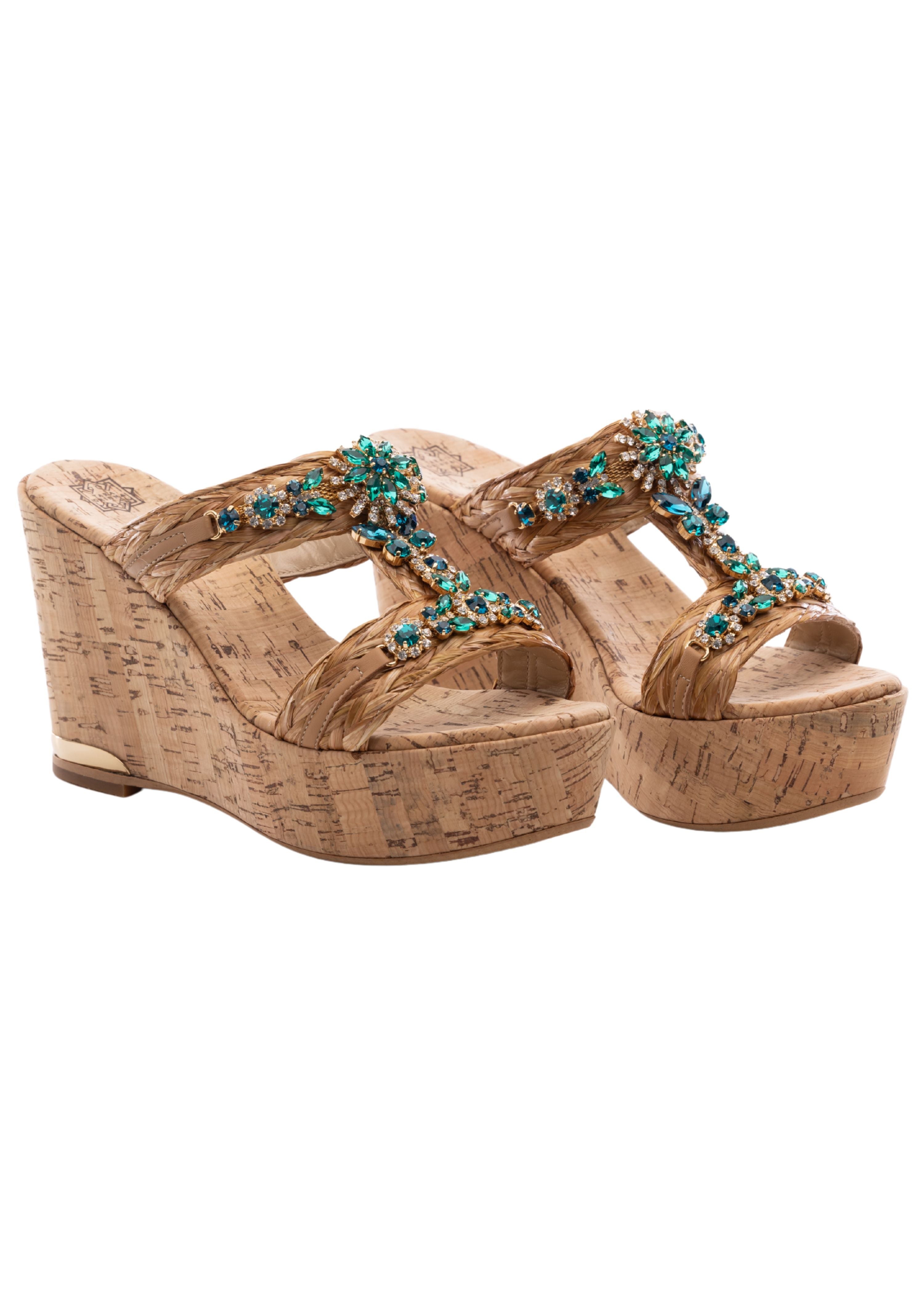 Cosima Emerald Wedge