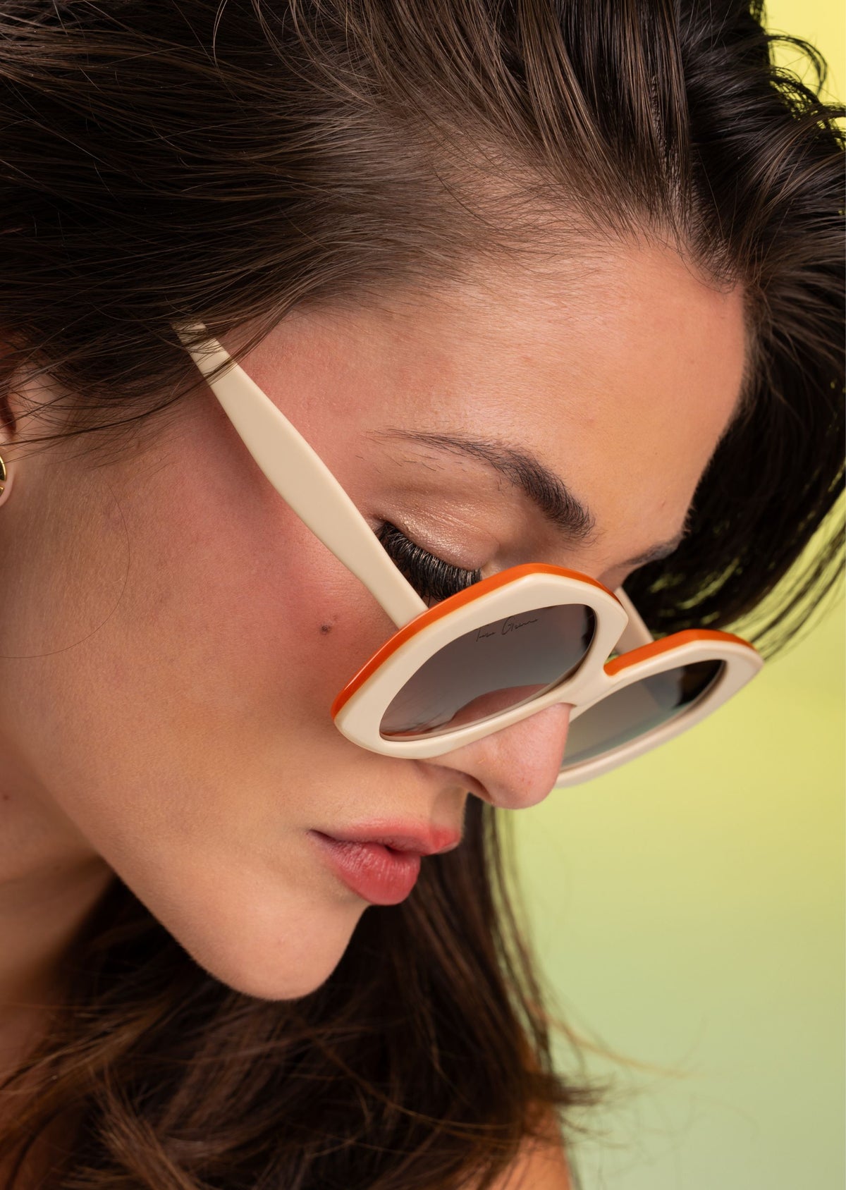 Cream Agathe Sunglasses
