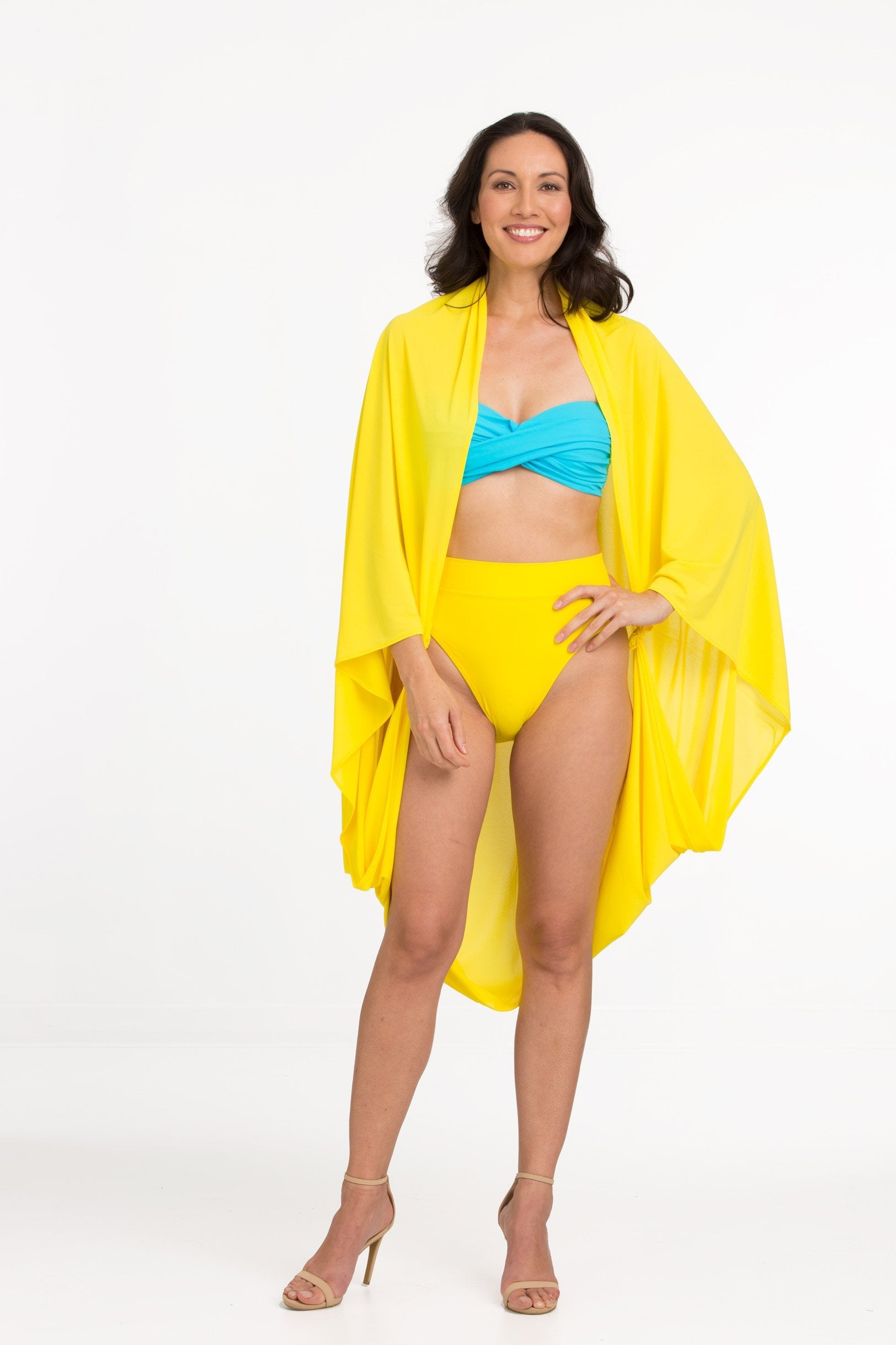 Sunburst Full Panel Pareo Cover Up (406)