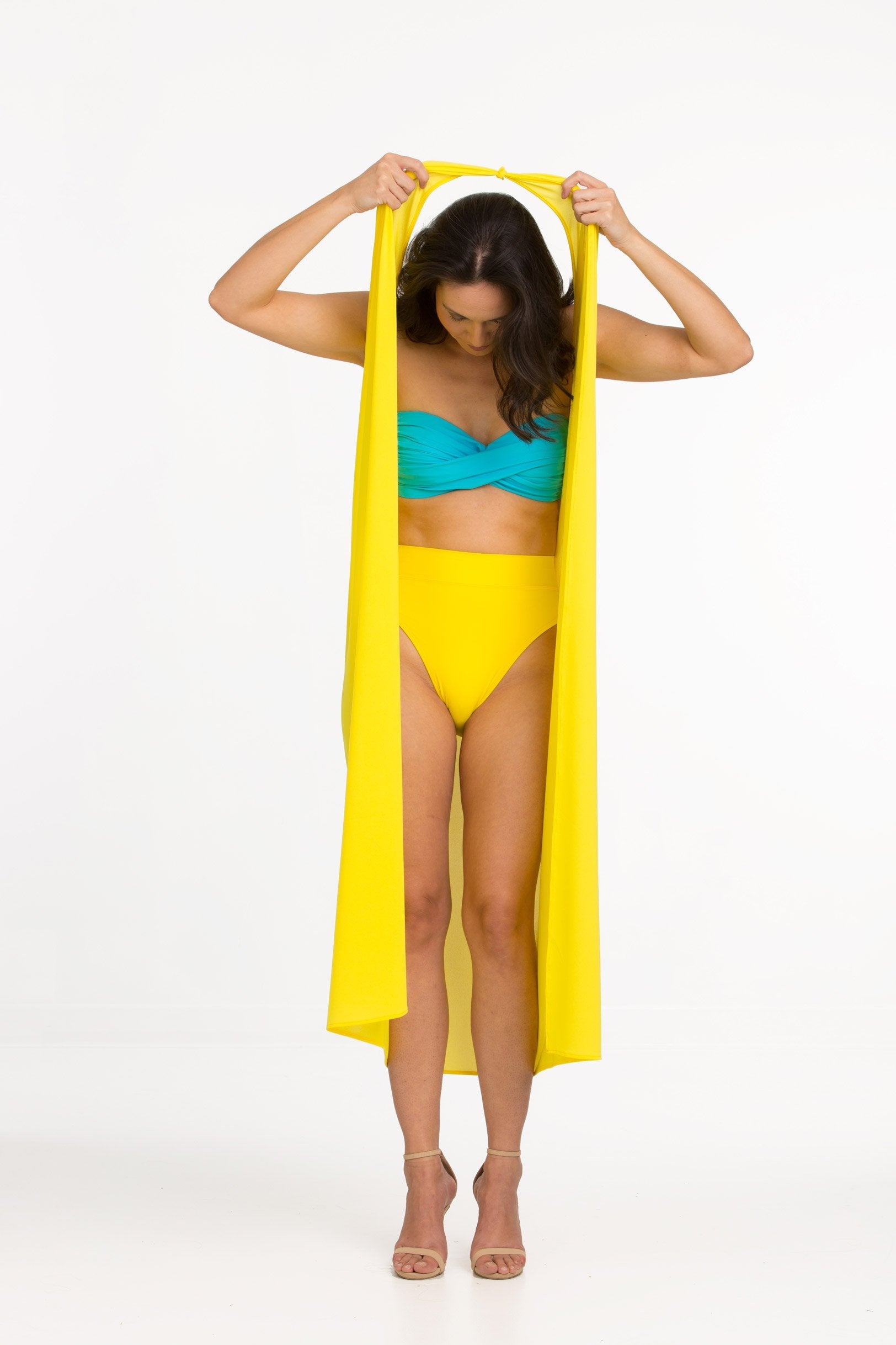 Sunburst Full Panel Pareo Cover Up (406)