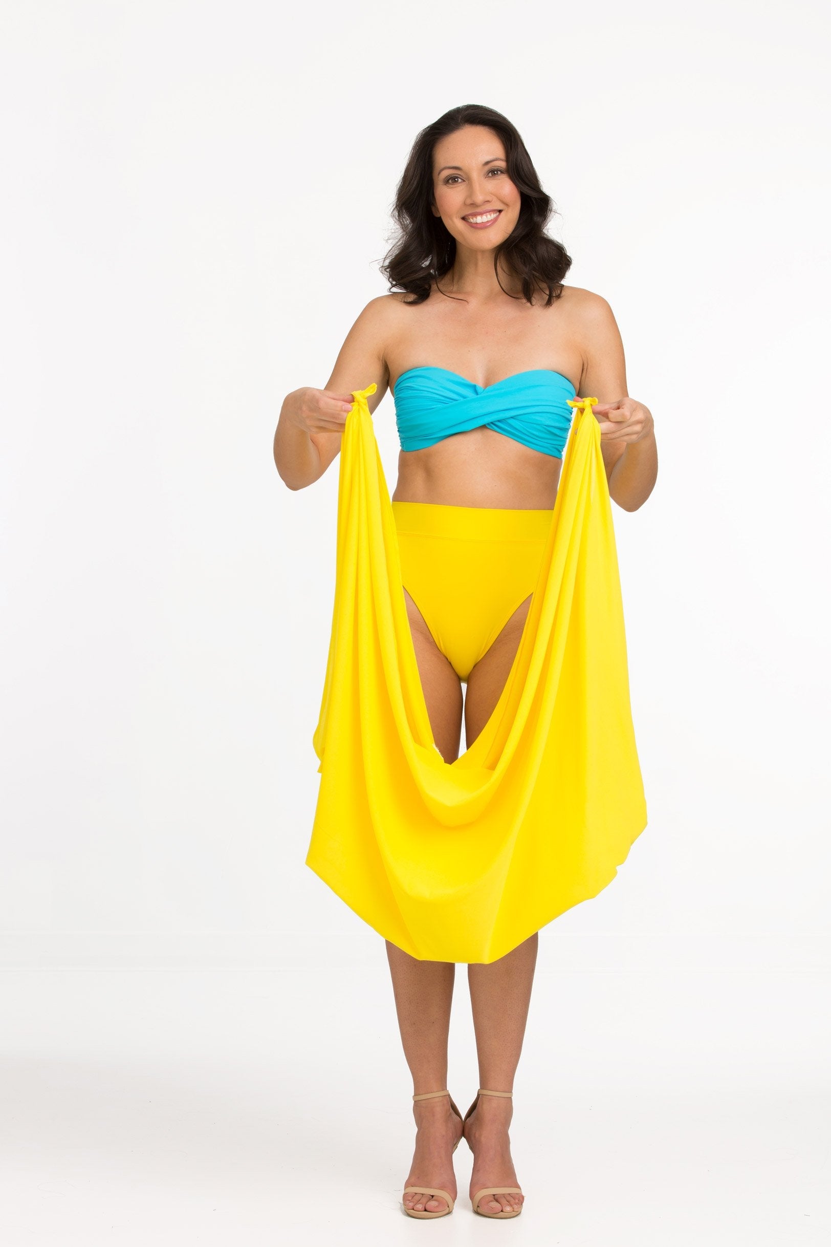 Sunburst Full Panel Pareo Cover Up (406)