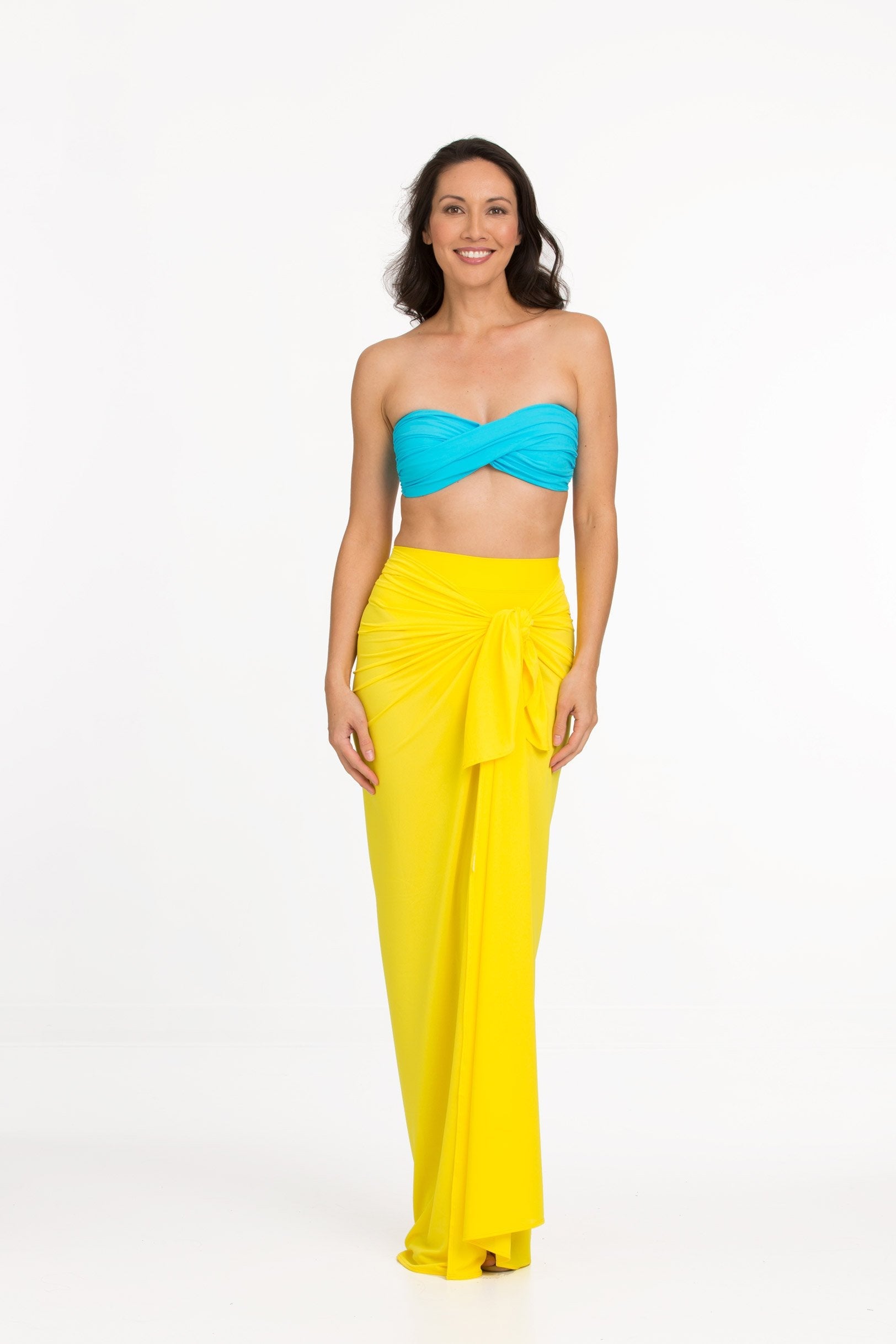 Sunburst Full Panel Pareo Cover Up (406)