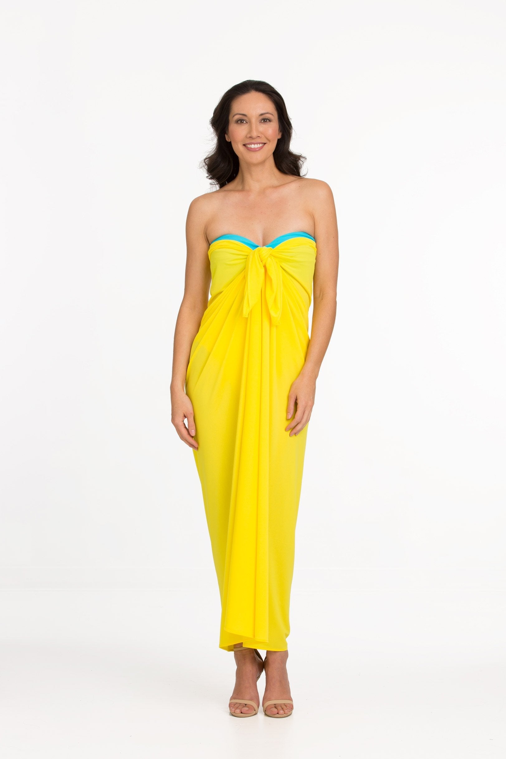 Sunburst Full Panel Pareo Cover Up (406)