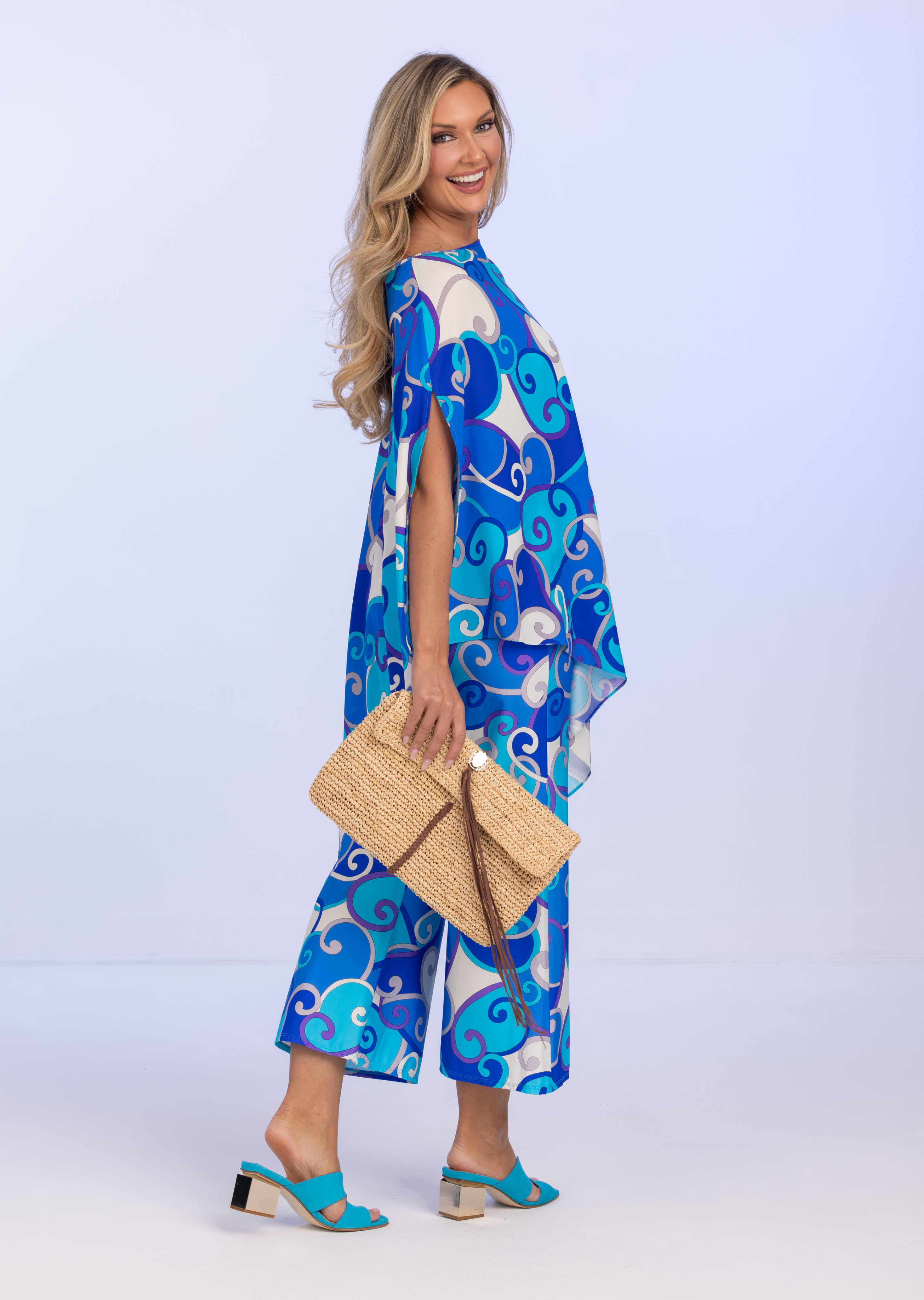 Ponza Ankle Palazzo Pant (PZ-651)