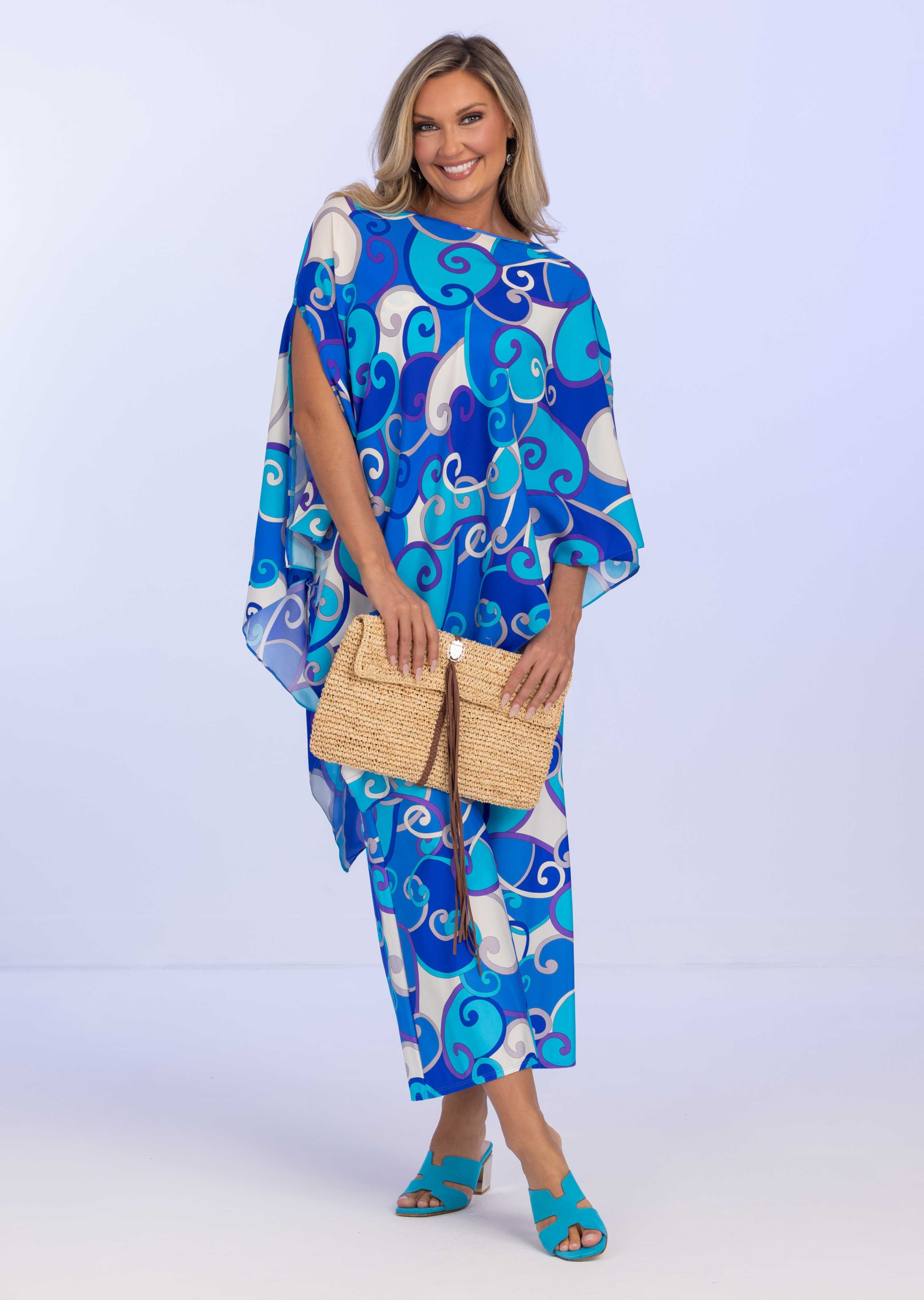 Ponza Asymmetrical Kaftan (PZ-668)