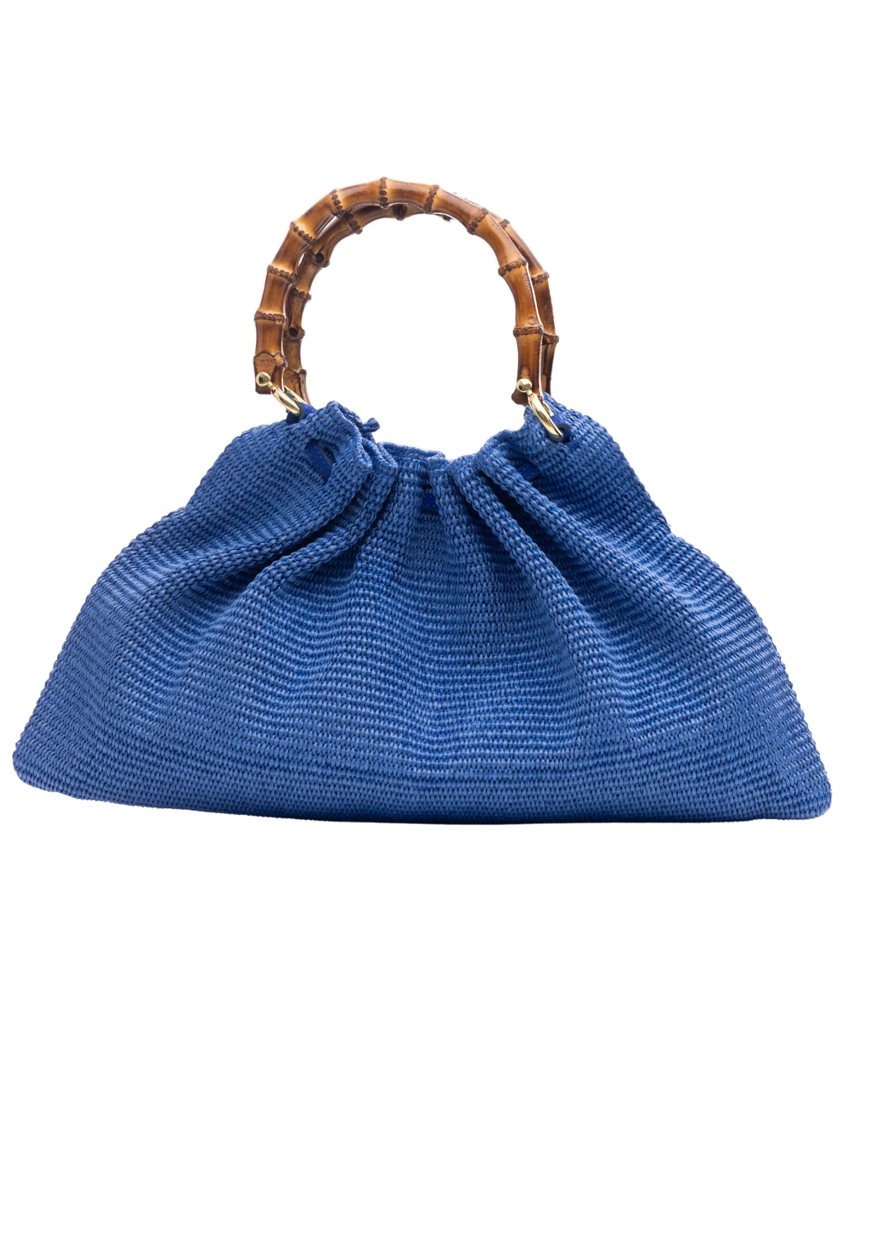Tara Grinna Small Hobo Bag with Bamboo Handle (TG-8194)