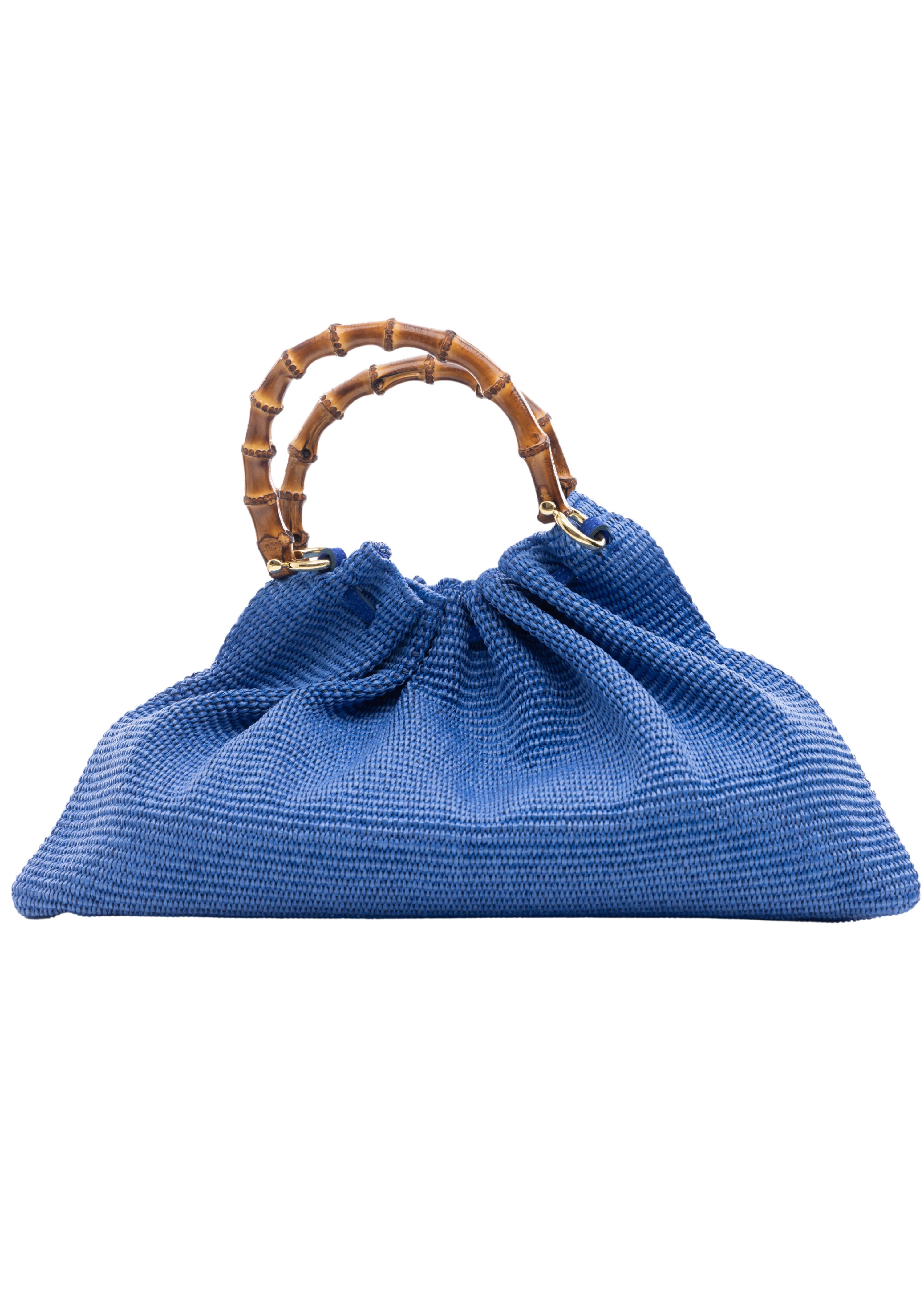 Tara Grinna Small Hobo Bag with Bamboo Handle (TG-8194)