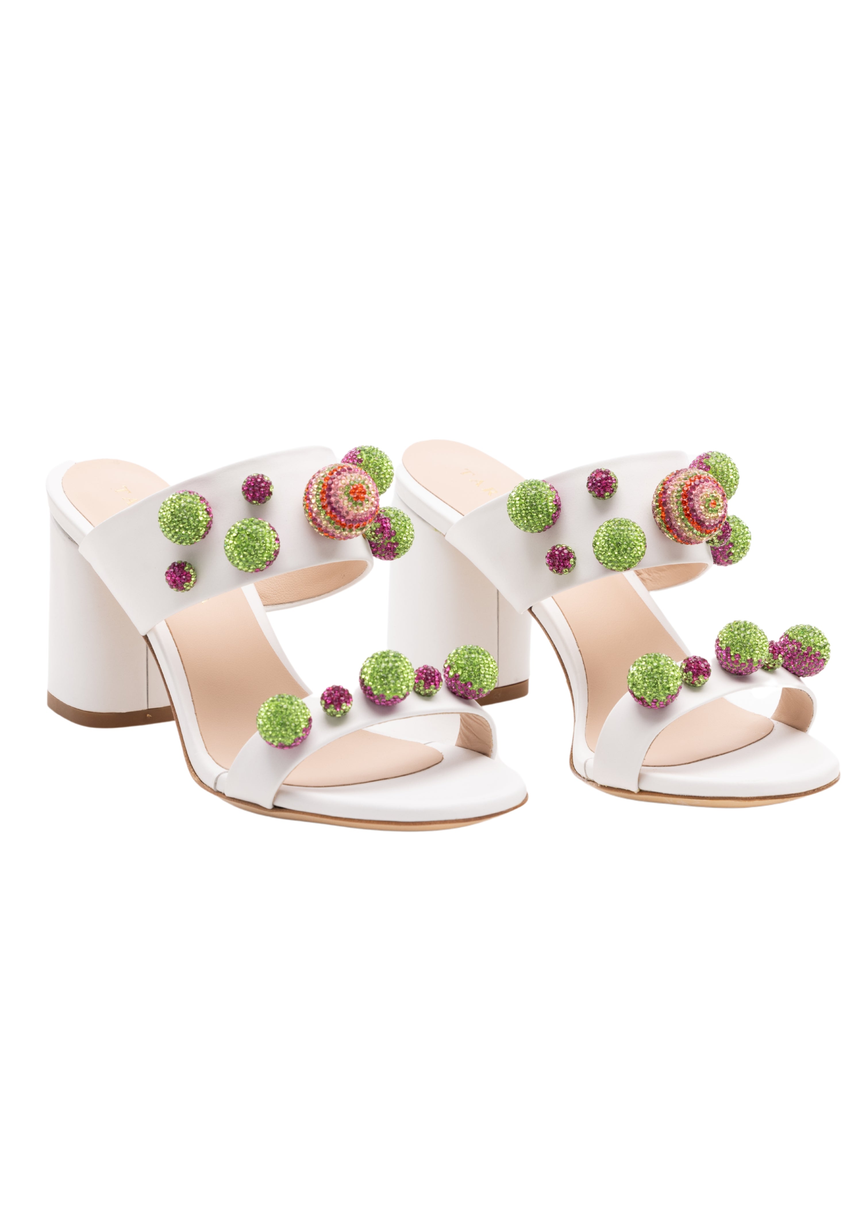 Stella White Mule