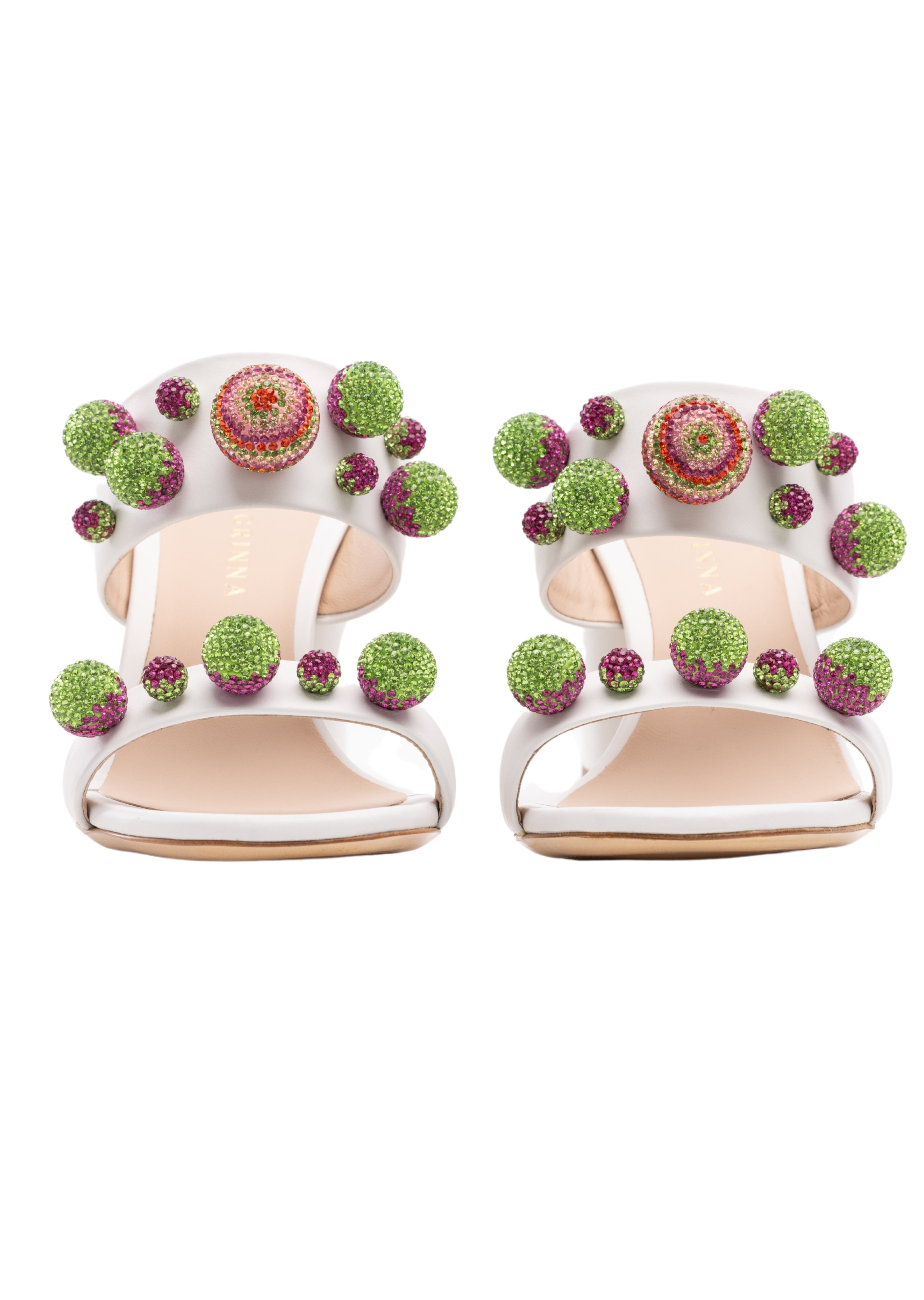 Stella White Mule