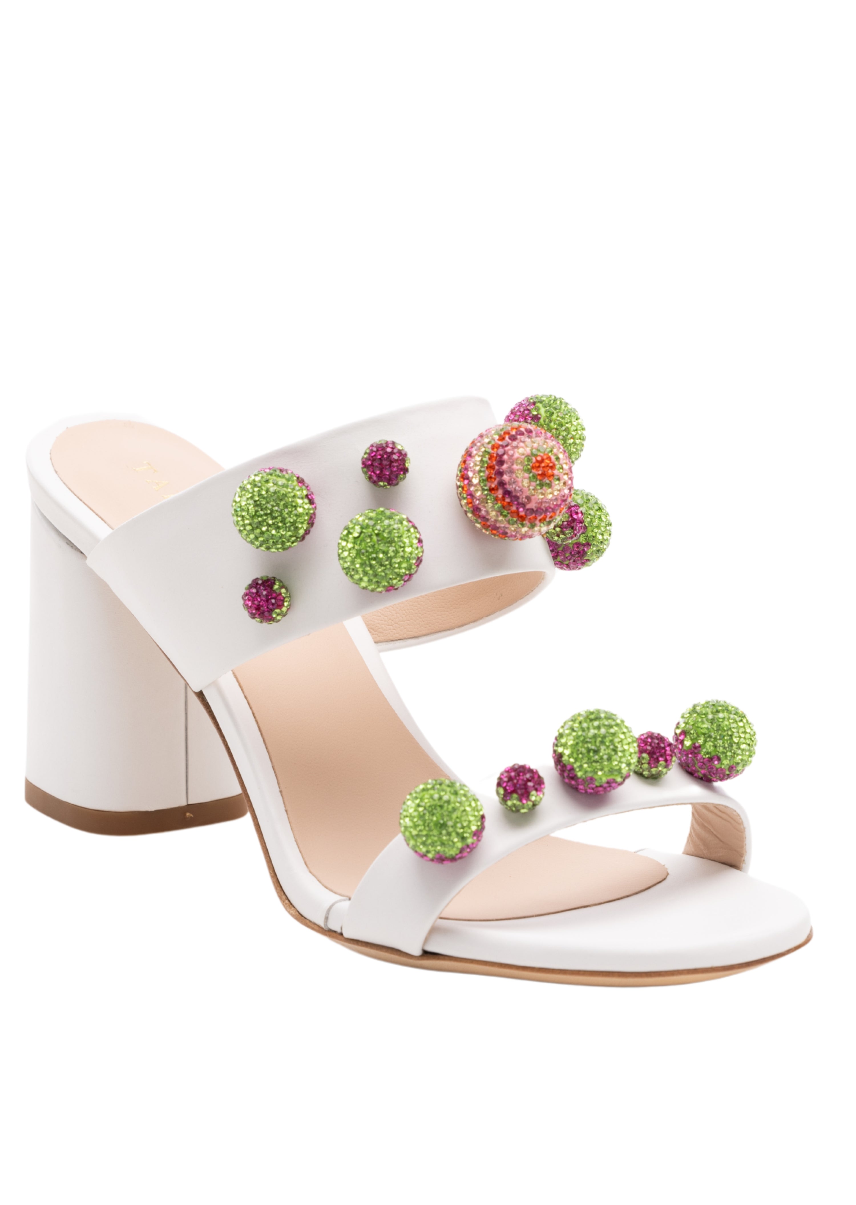 Stella White Mule