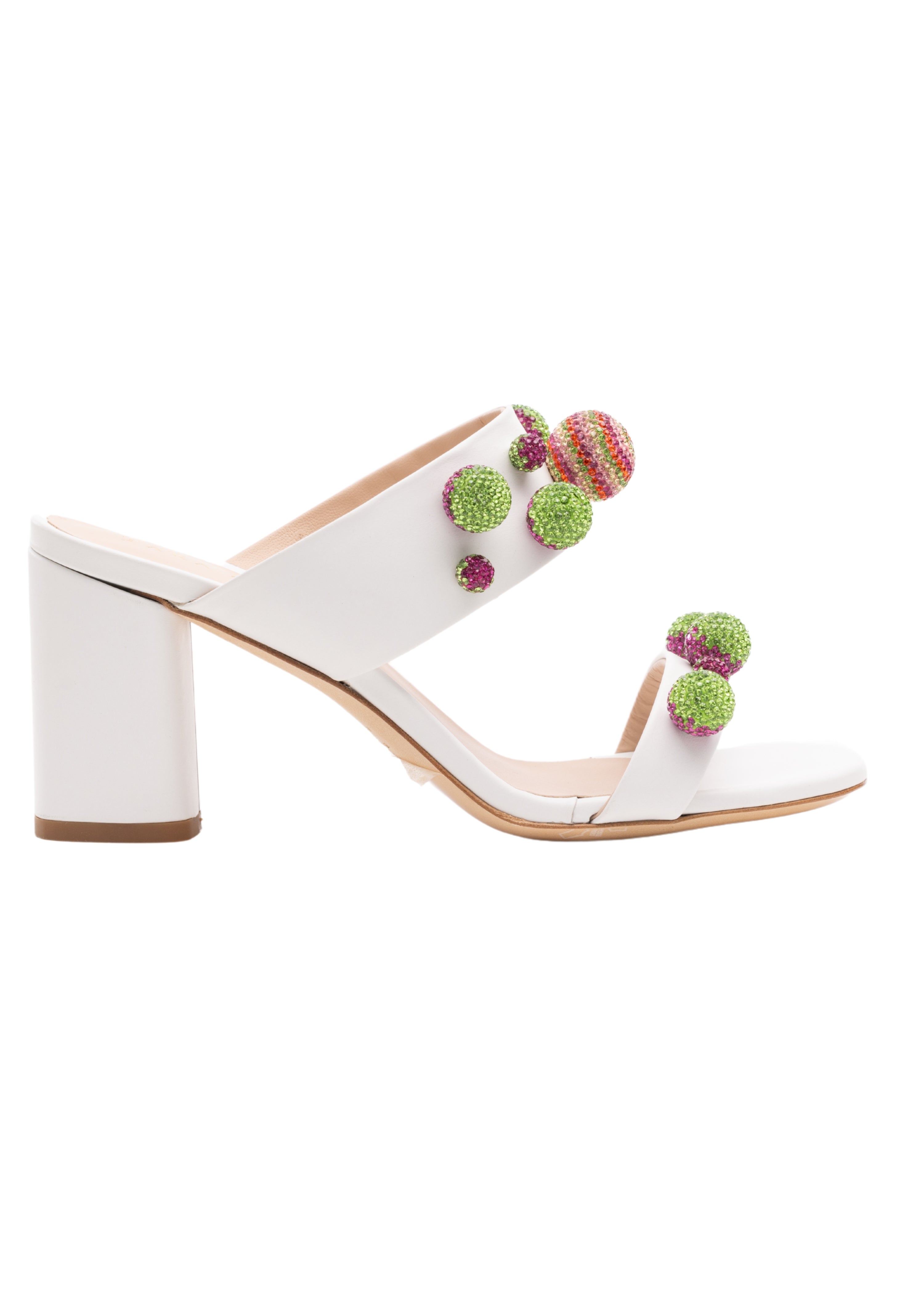 Stella White Mule