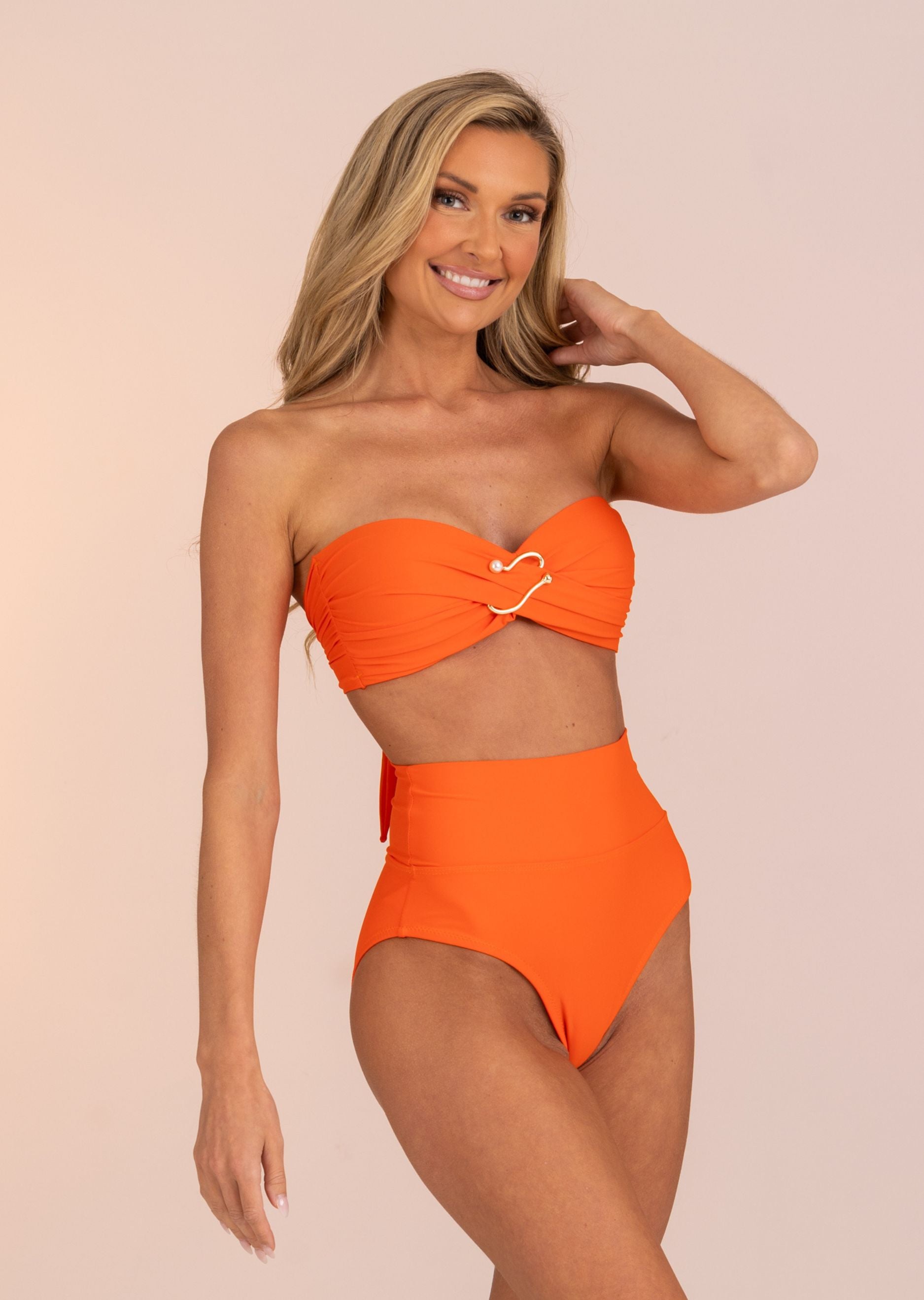 Tangerine High Rise Fold Down Bottom (Style 213)