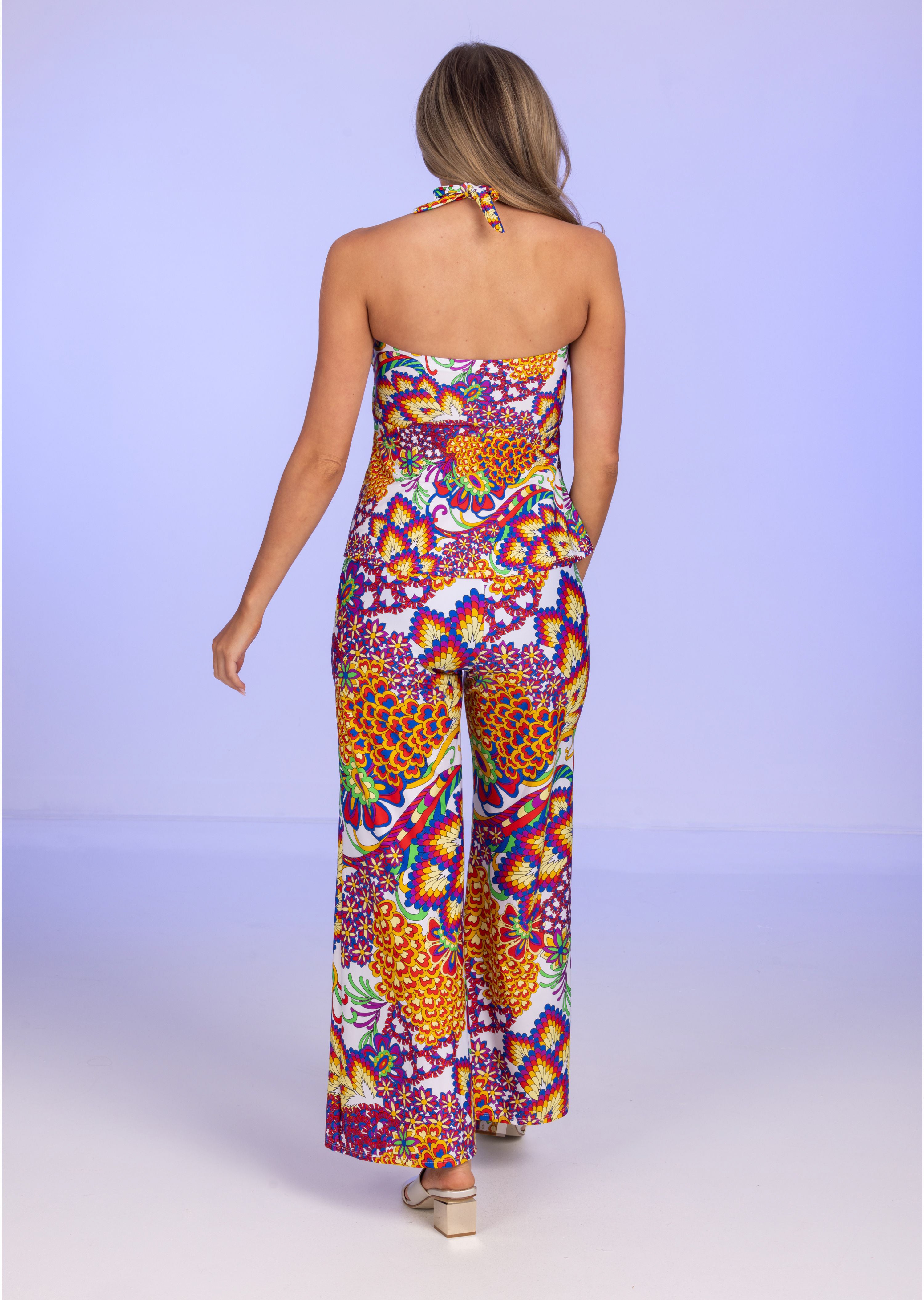 Salerno Ankle Palazzo Pant with out Cuff (SN-681)