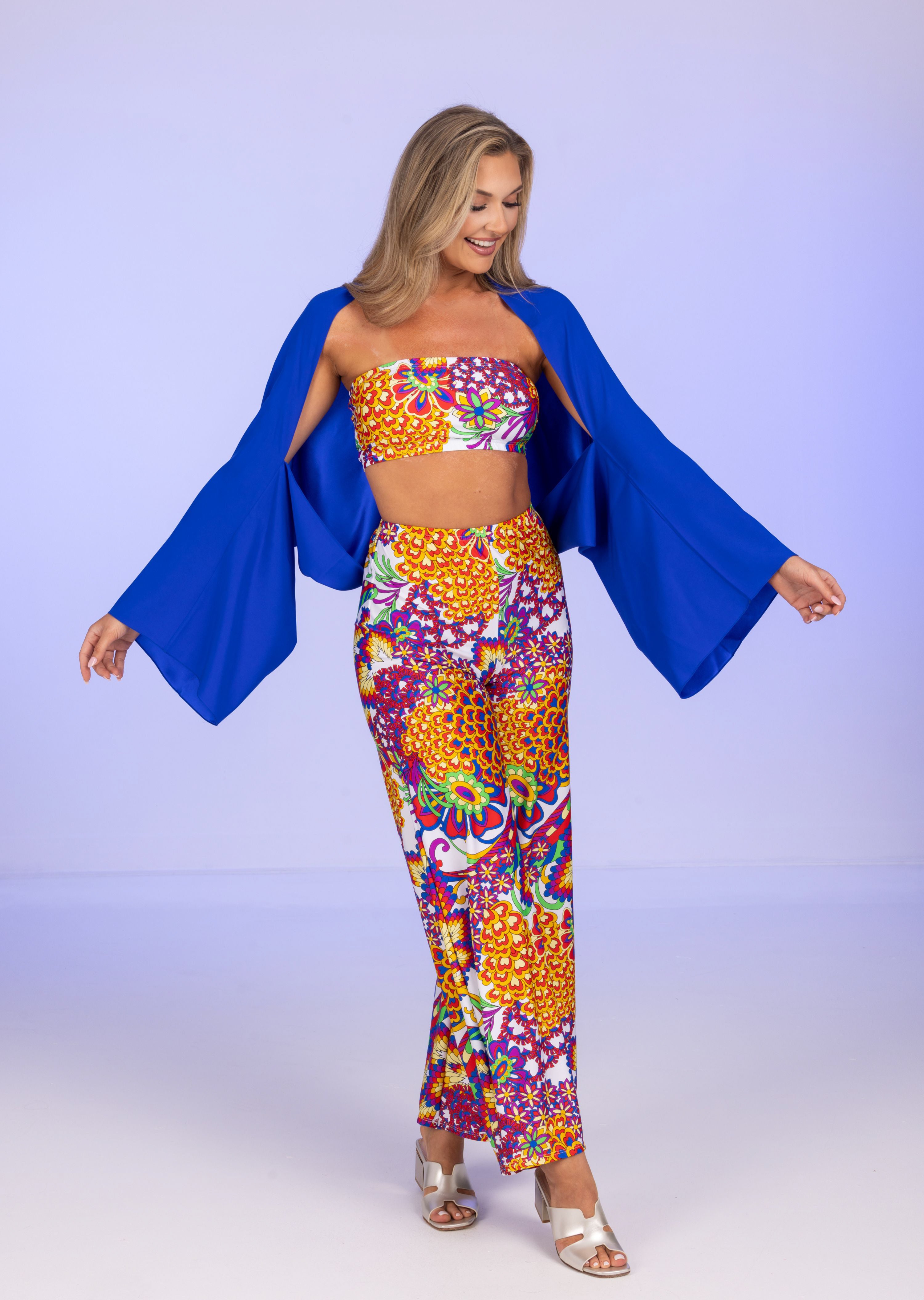Salerno Ankle Palazzo Pant with out Cuff (SN-681)