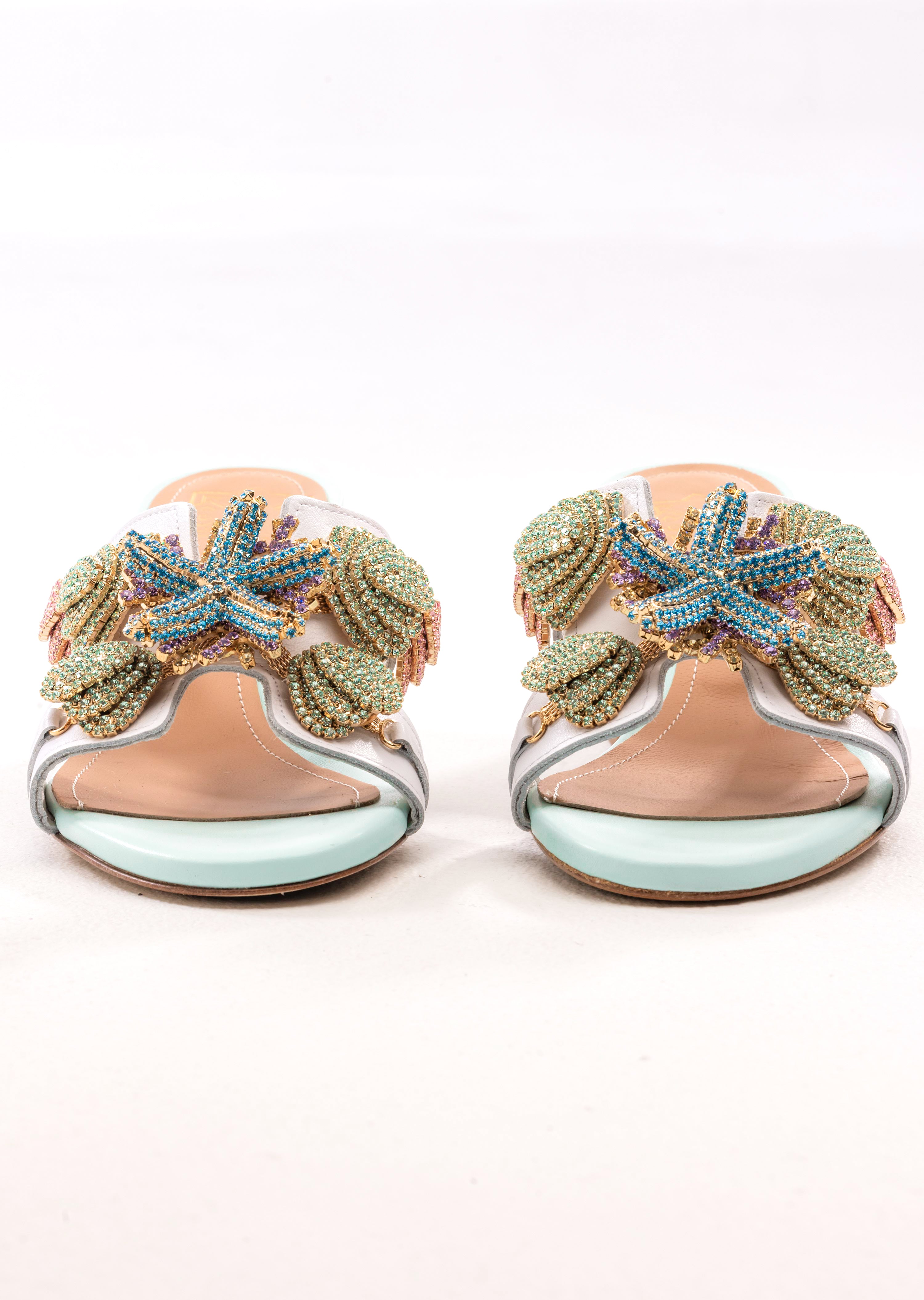 Kailini Vamp Sandal in Seafoam