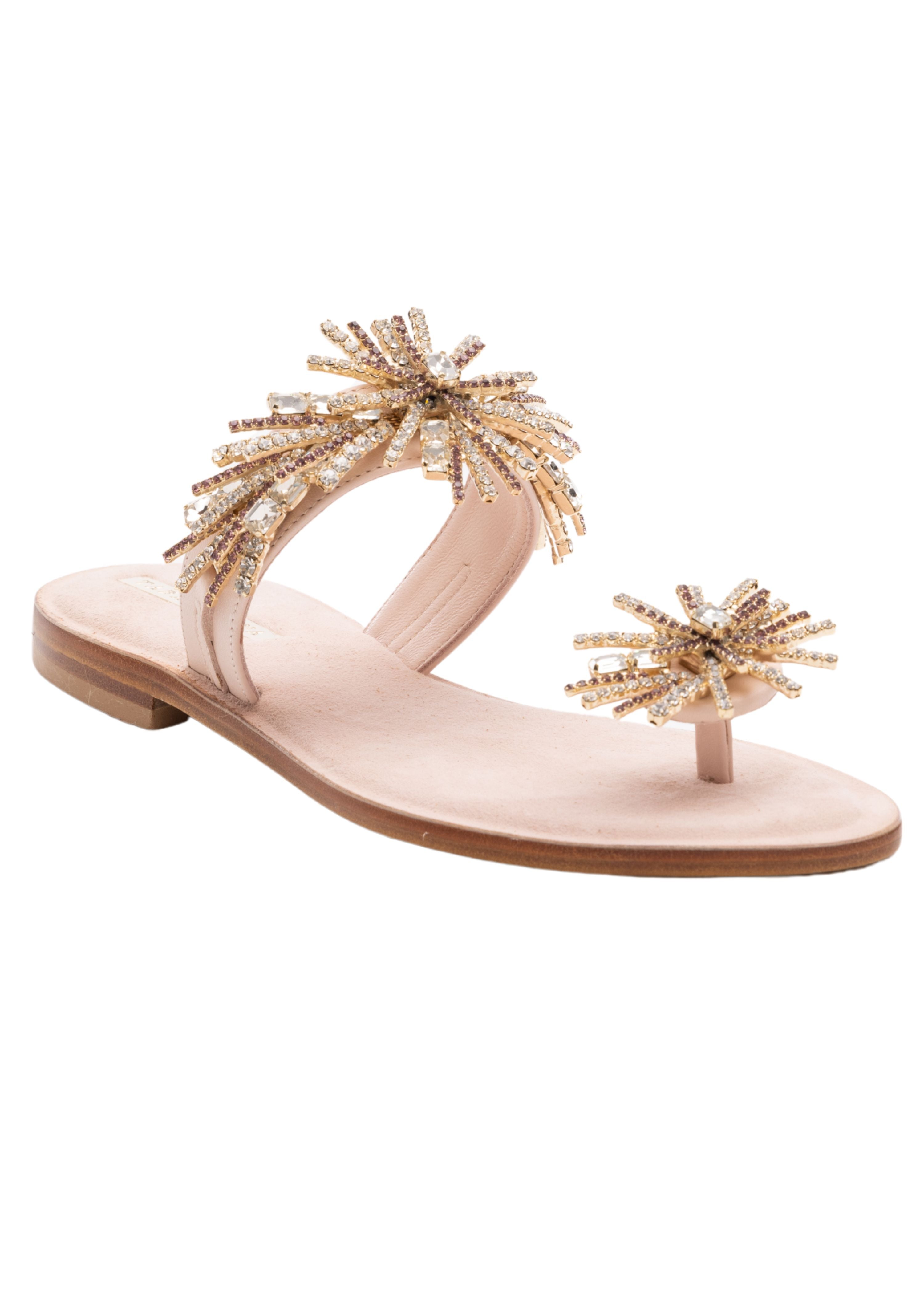 Viviana Blush Sunburst Slide