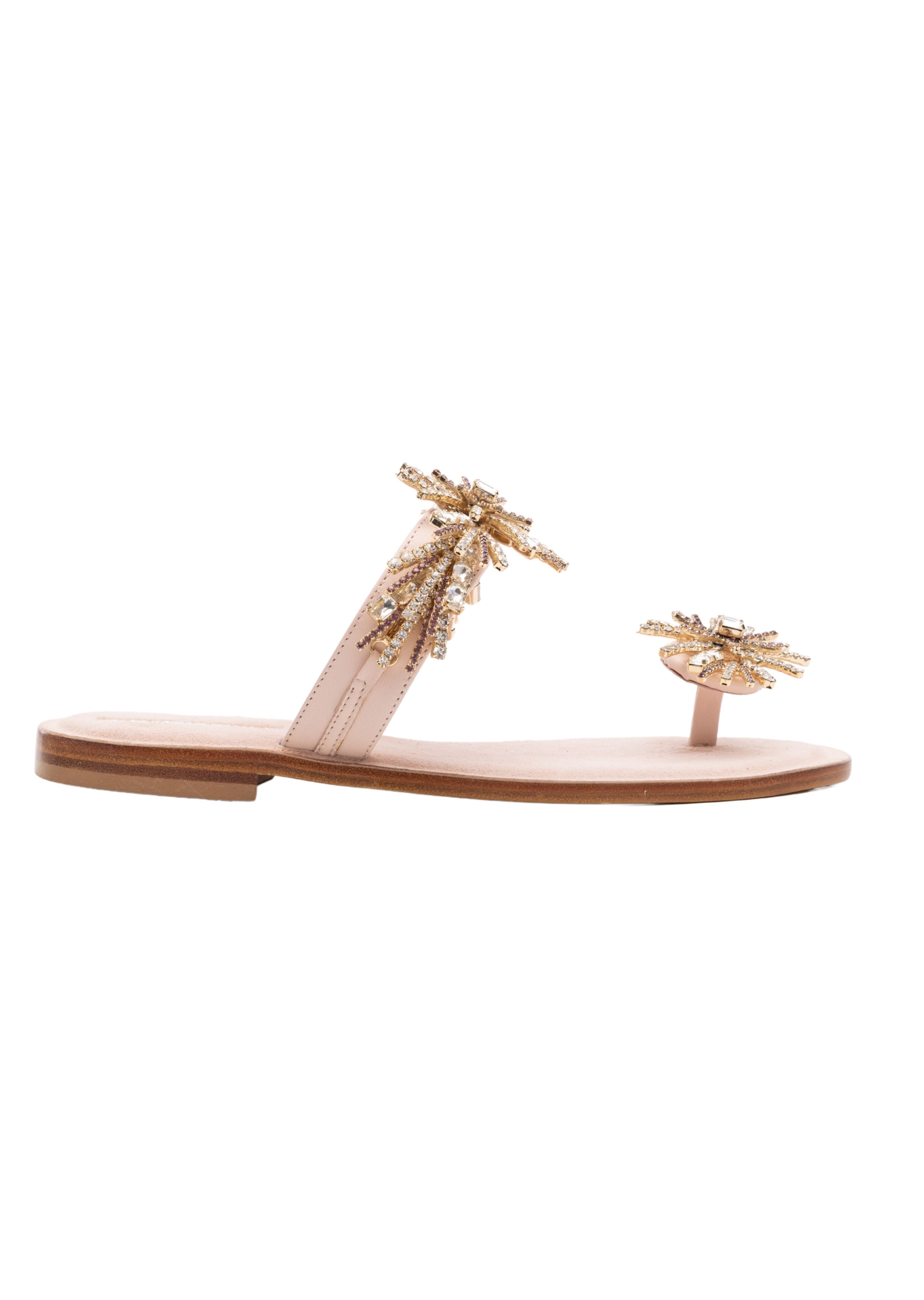 Viviana Blush Sunburst Slide