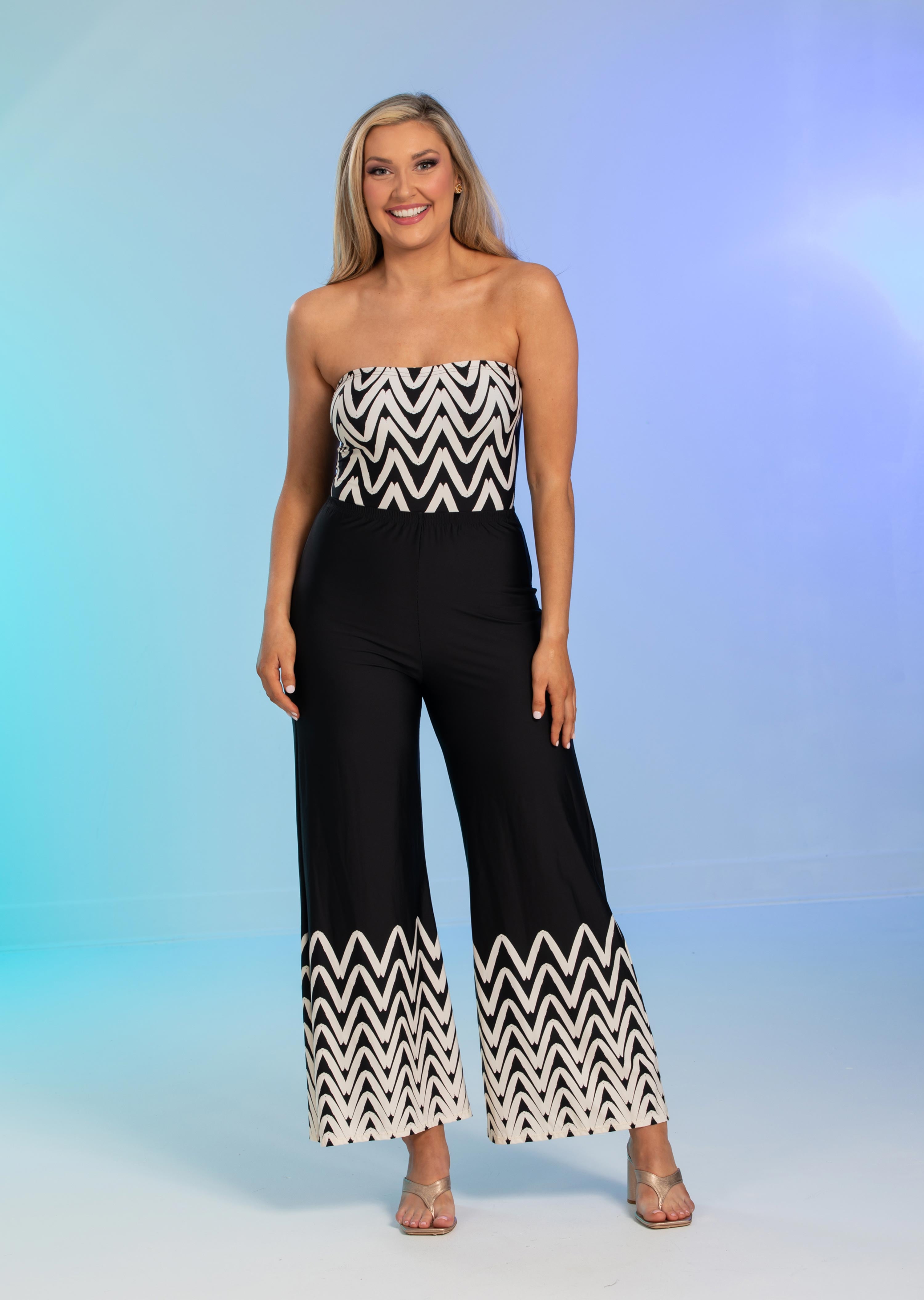 Catania Ankle Palazzo Pants (CT-651)