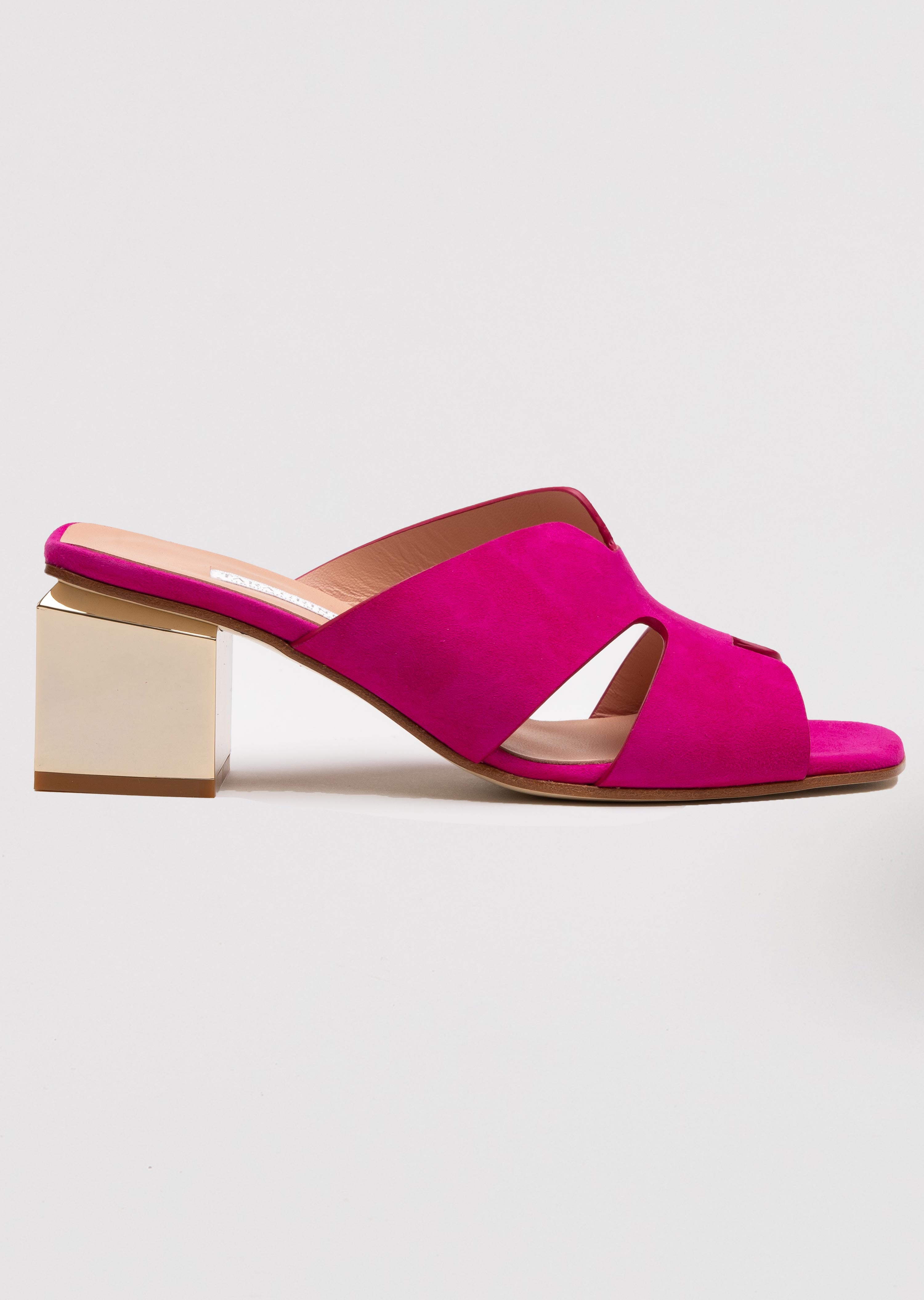 The Delaney Vamp (Fuchsia Suede)