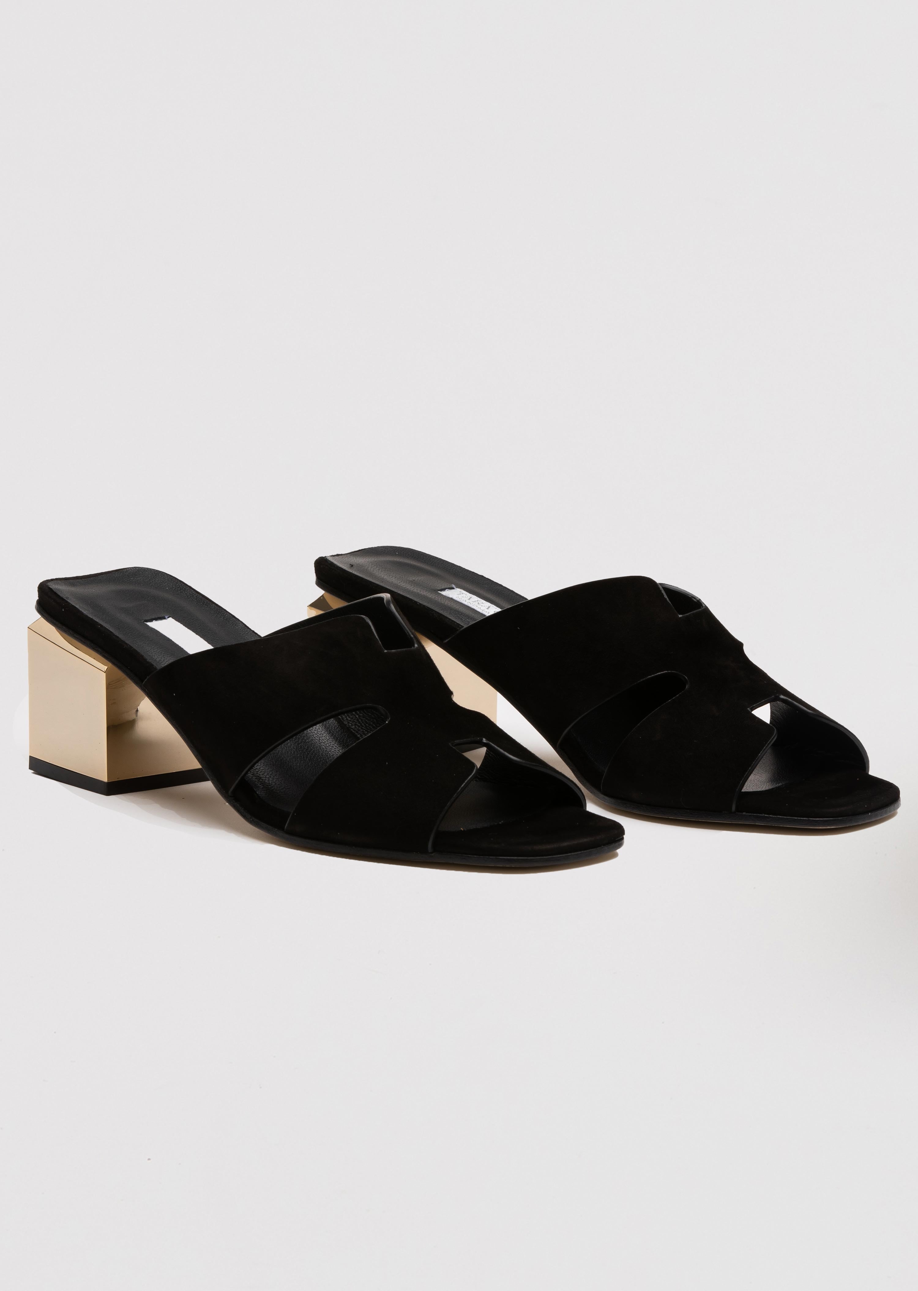 The Delaney Vamp (Black Suede)