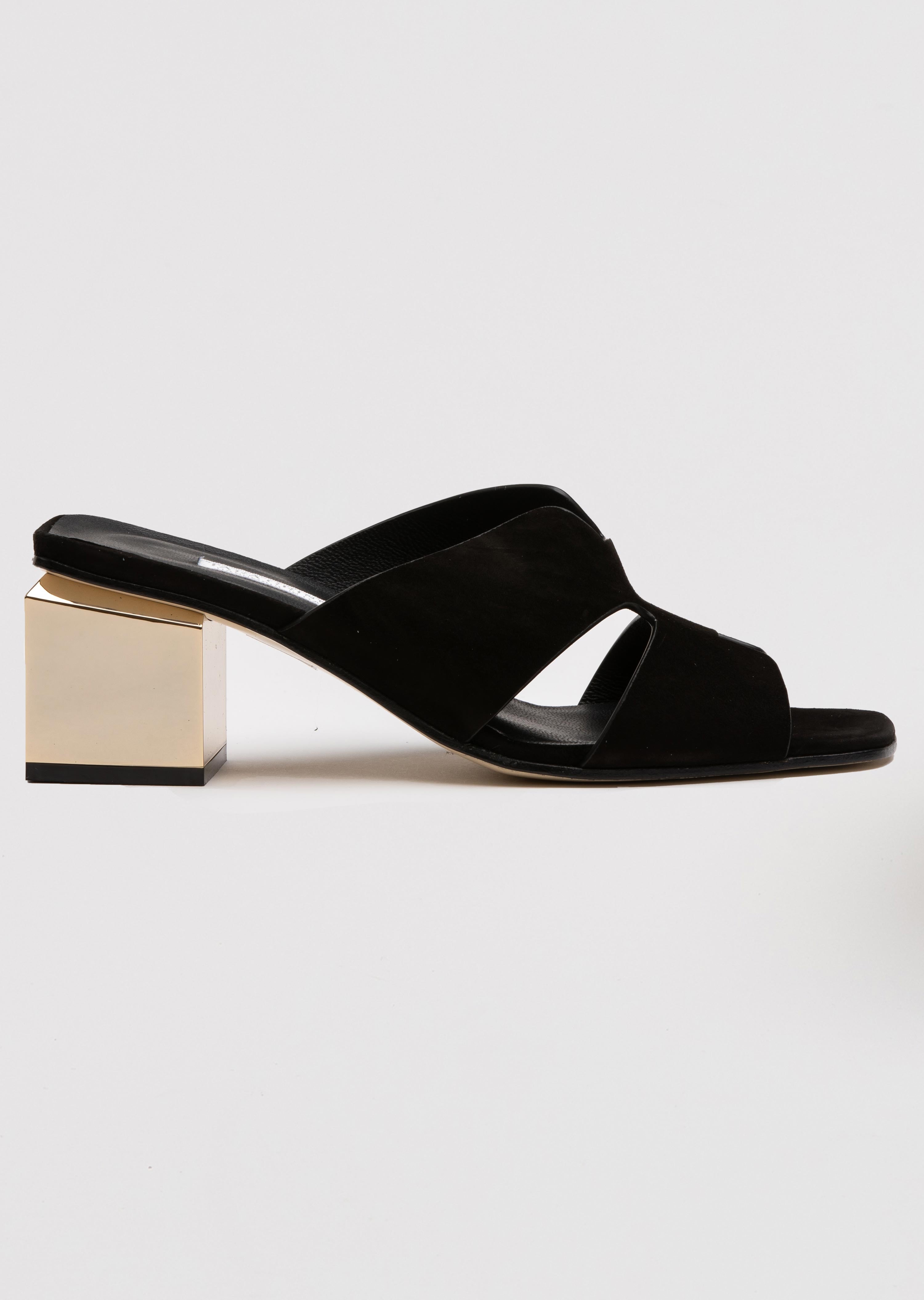 The Delaney Vamp (Black Suede)