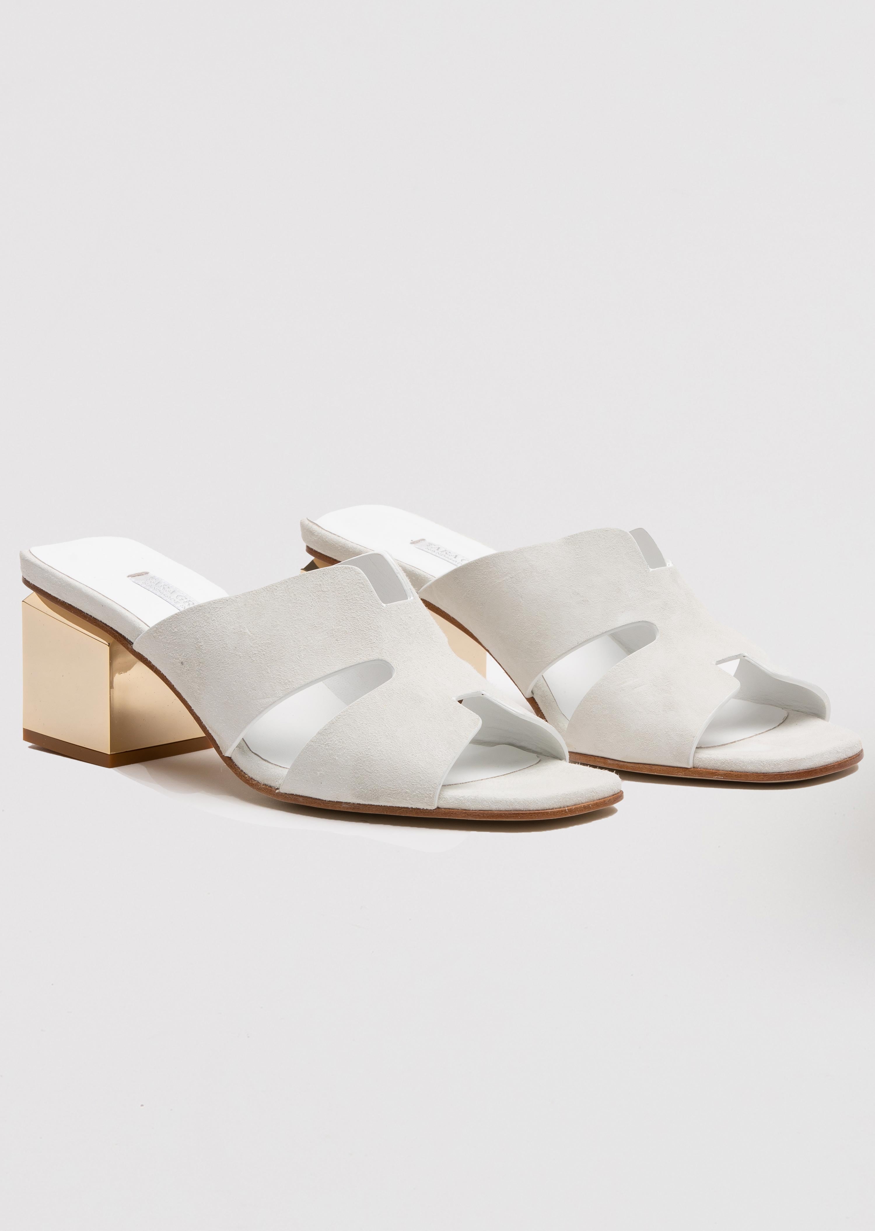 The Delaney Vamp (Platinum Suede)
