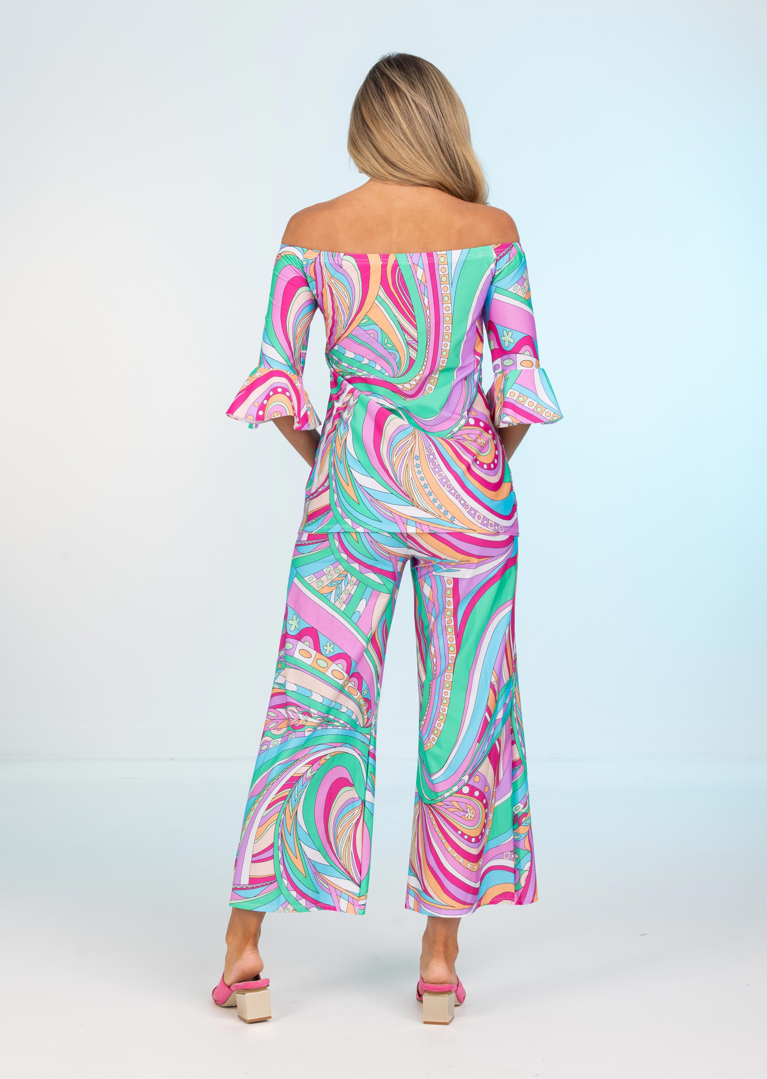 Foligno Ankle Palazzo Pant (FL-651)