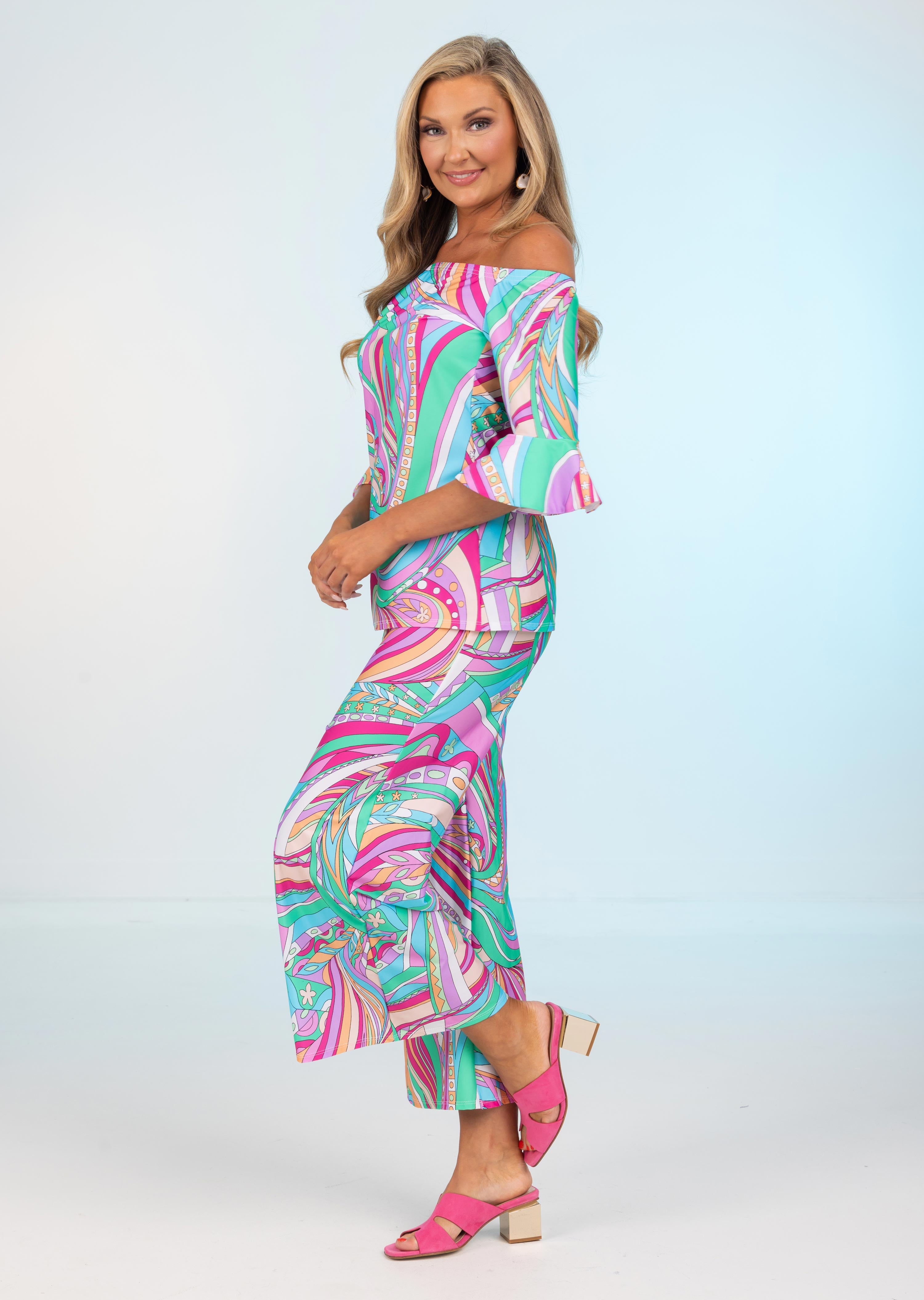 Foligno Ankle Palazzo Pant (FL-651)