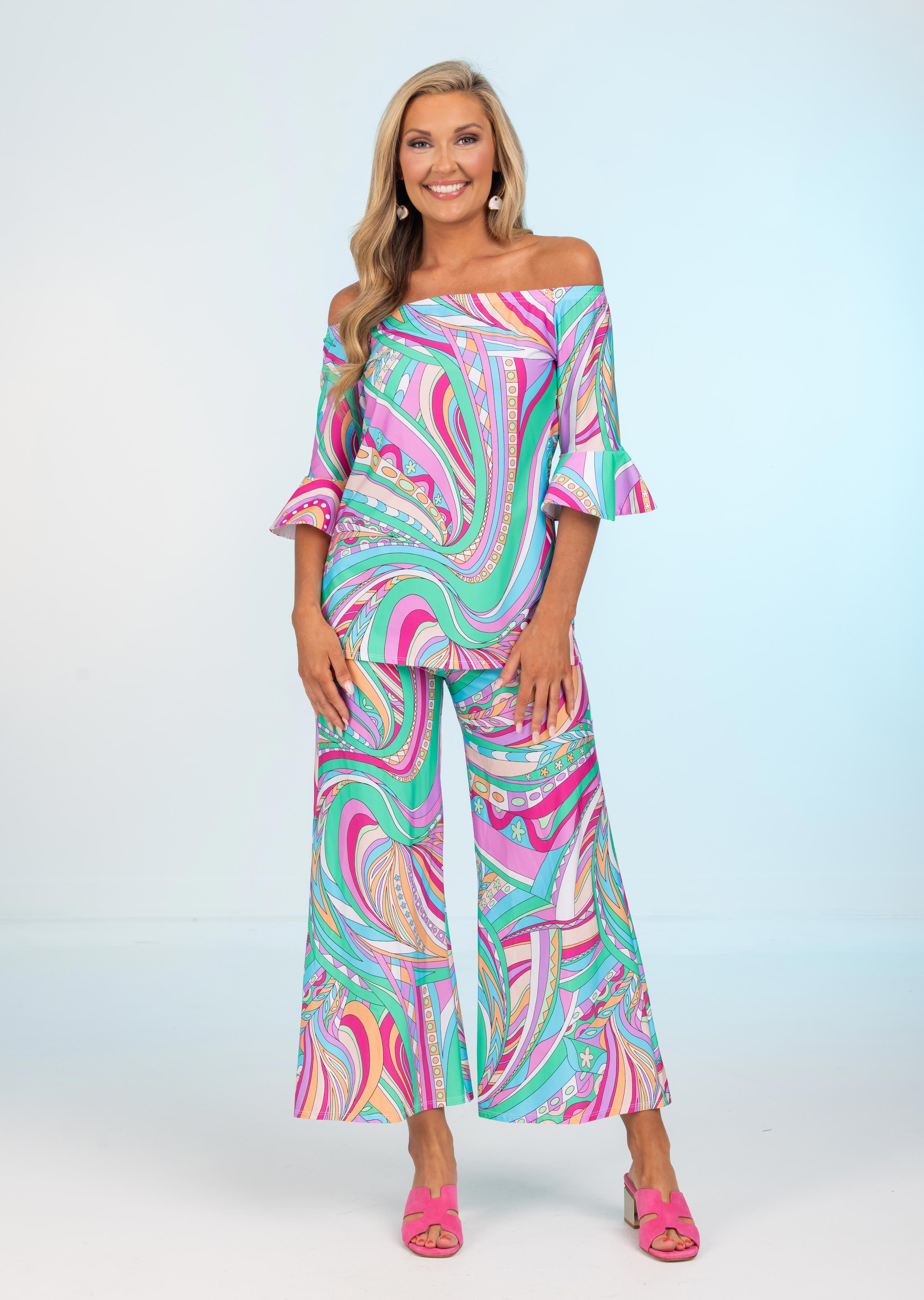 Foligno Ankle Palazzo Pant (FL-651)