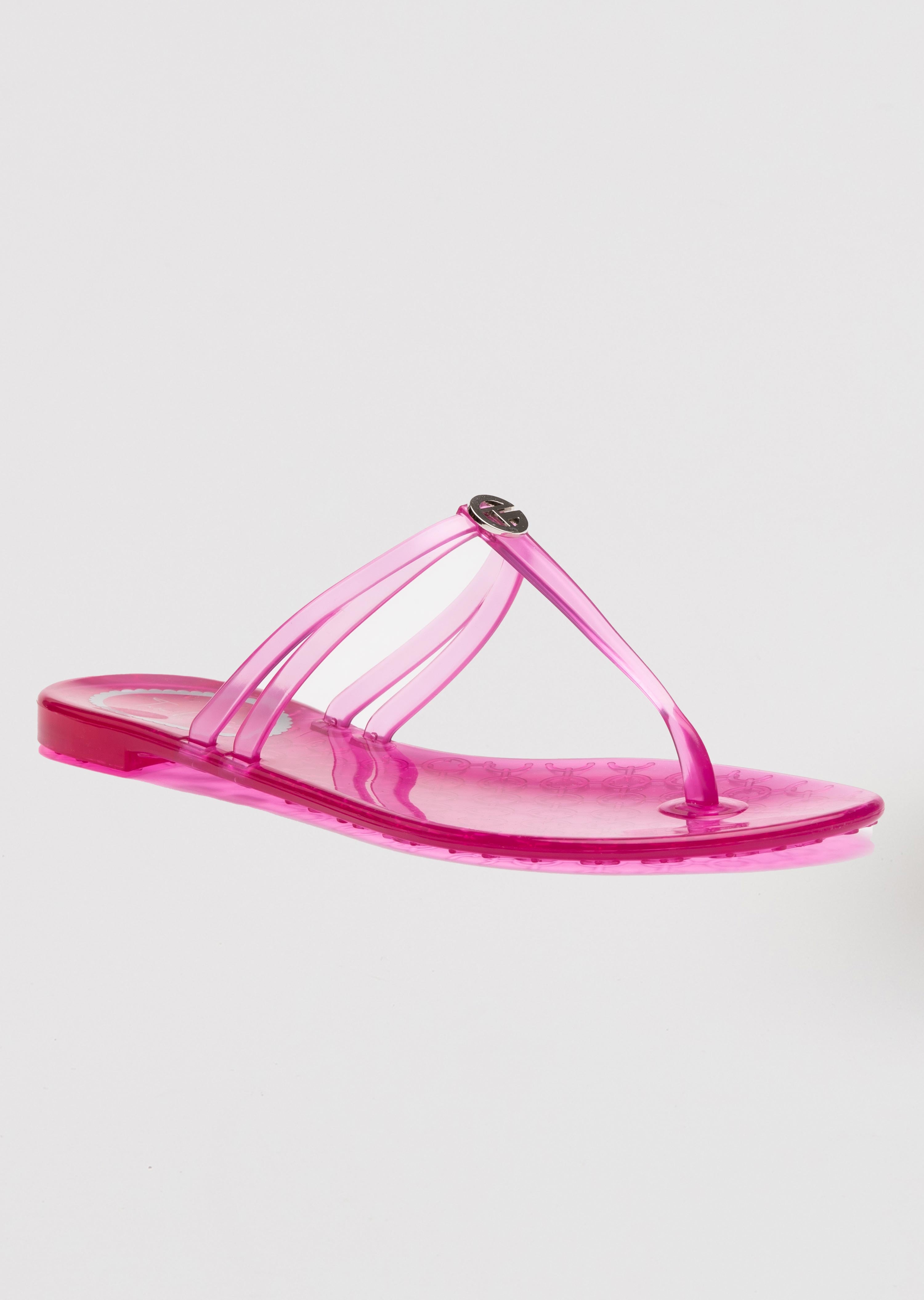 Liliana Cross Jelly Sandals