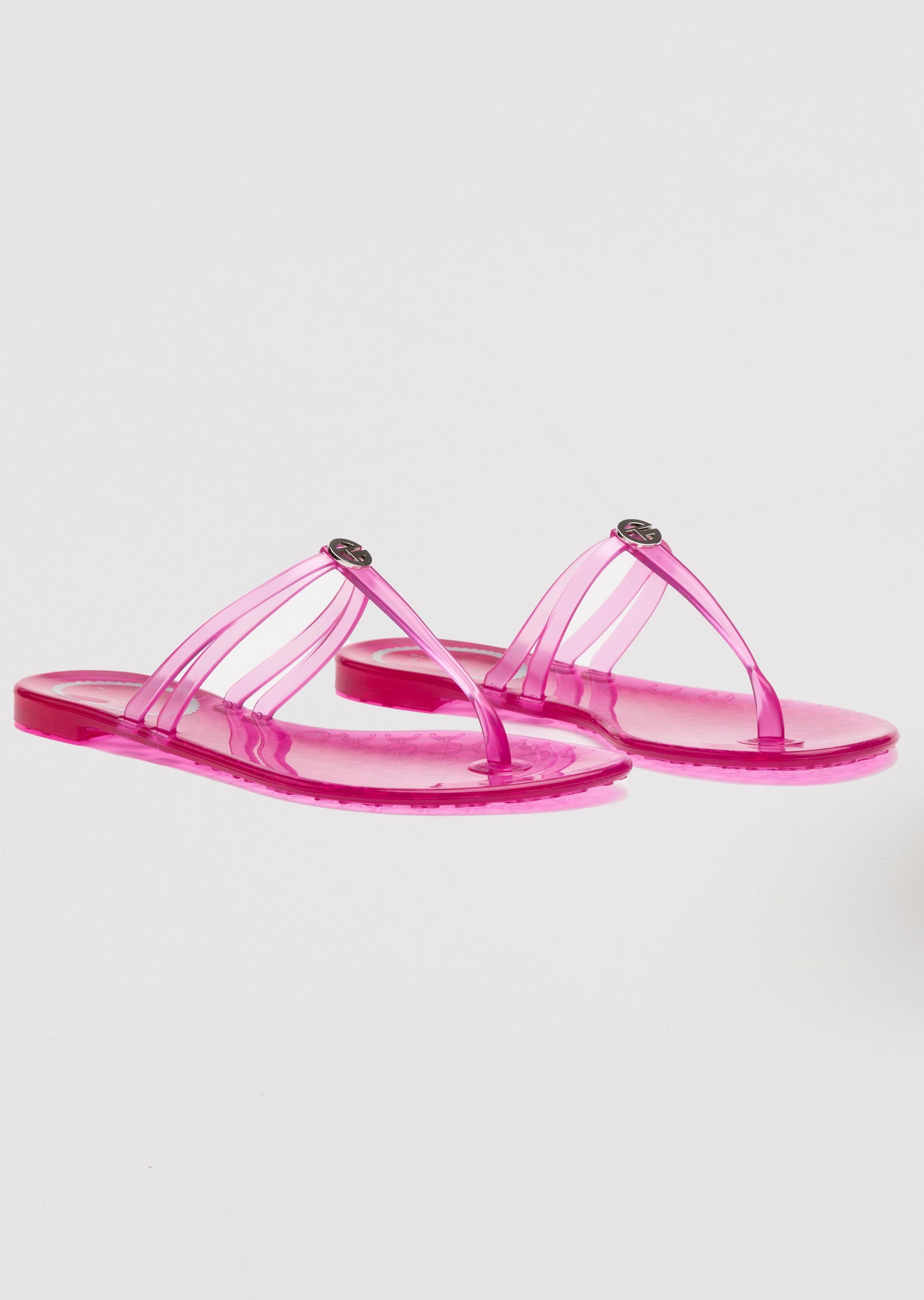 Liliana Cross Jelly Sandals