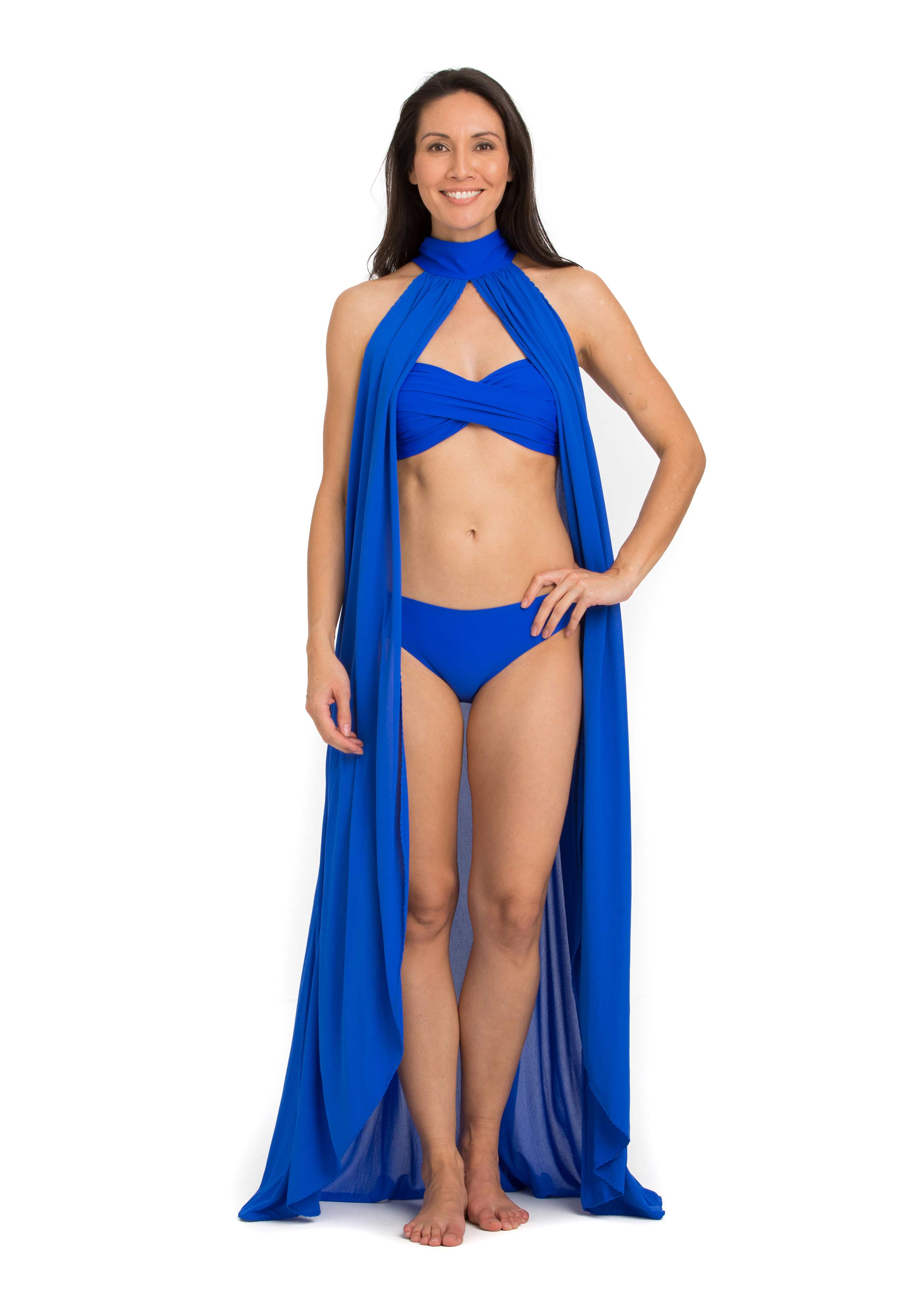 Royal High Neck Cover Up (432)