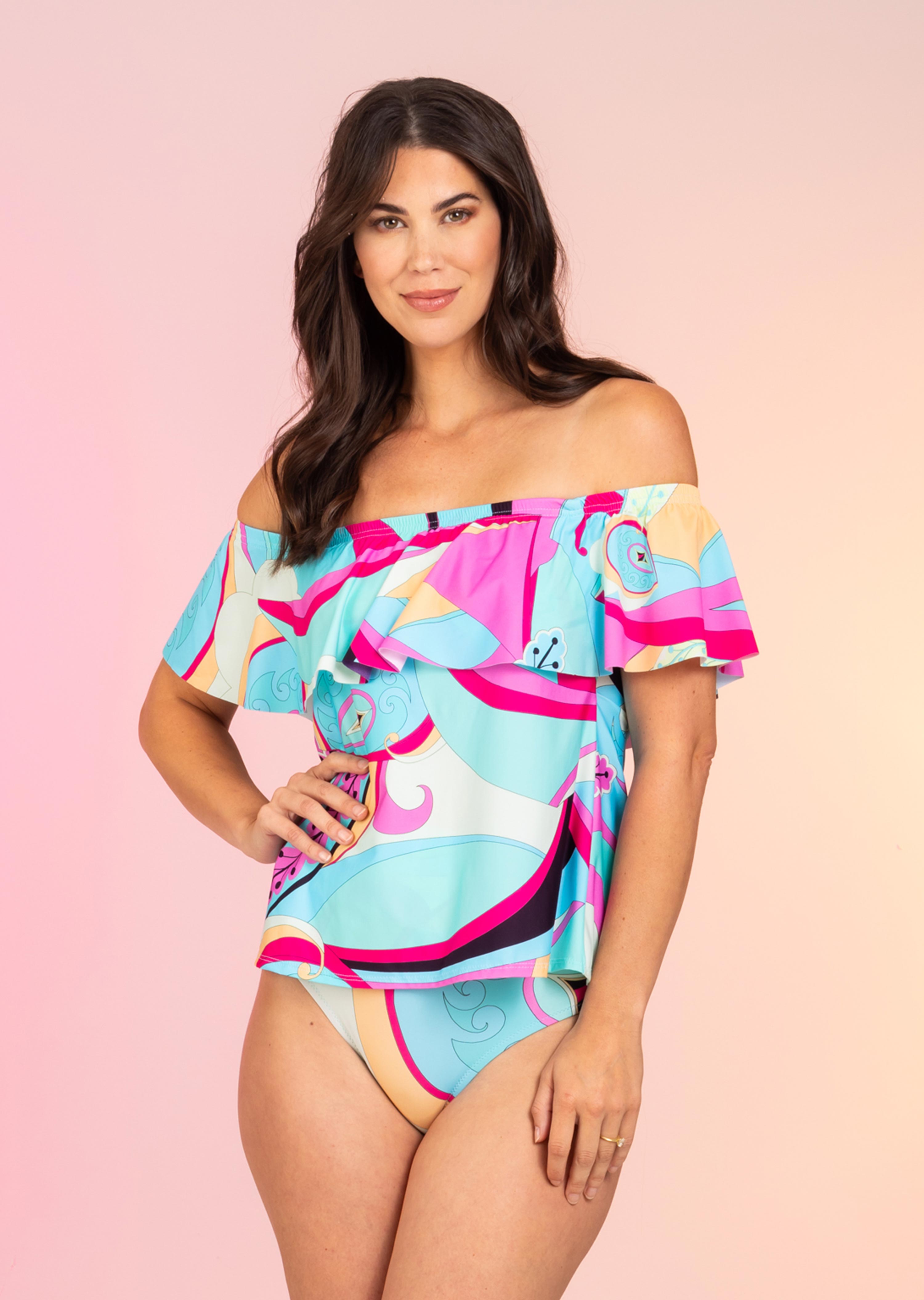 Tropea Off Shoulder Loose Fit Bandini (TP-176)