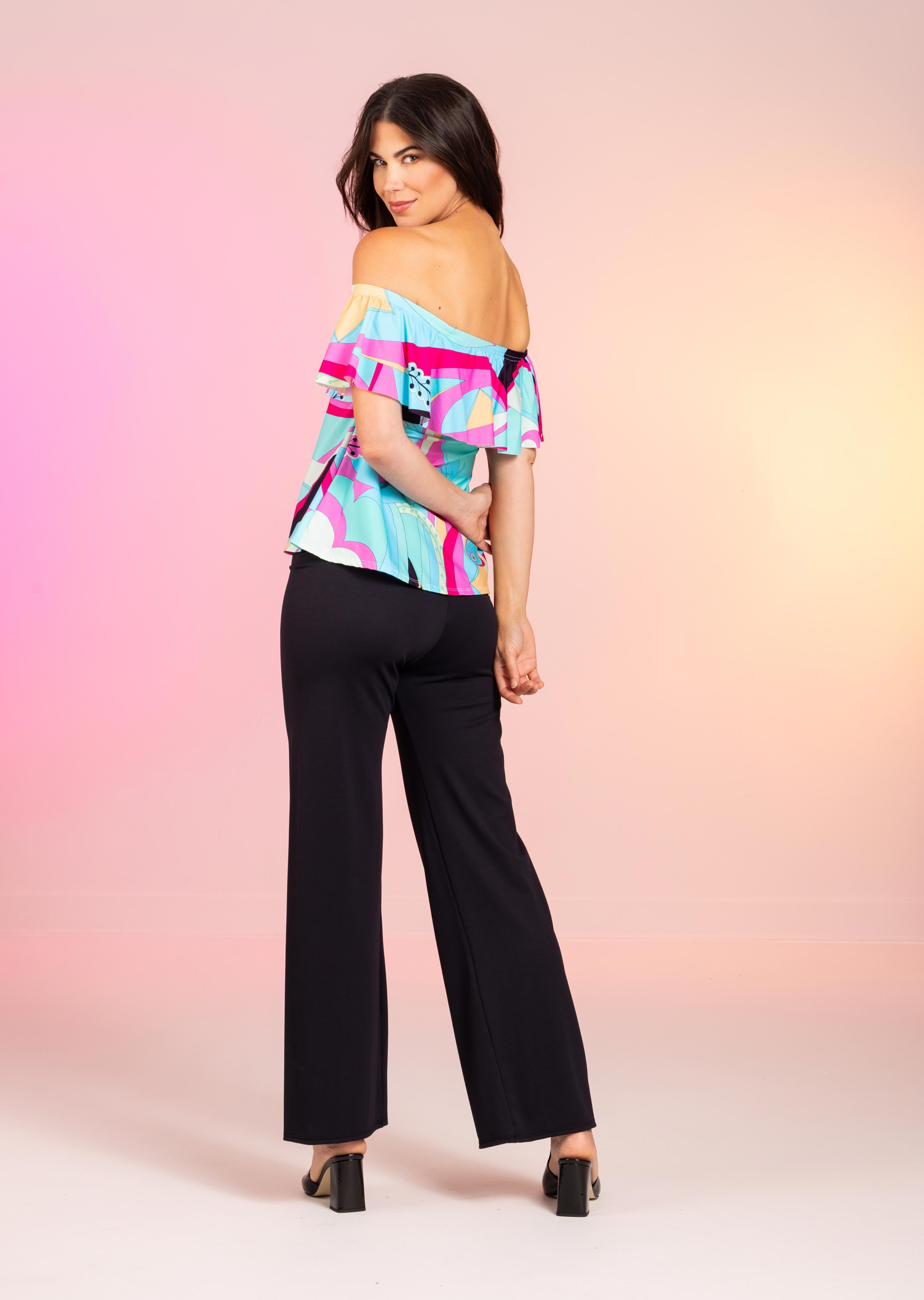 Tropea Off Shoulder Loose Fit Bandini (TP-176)