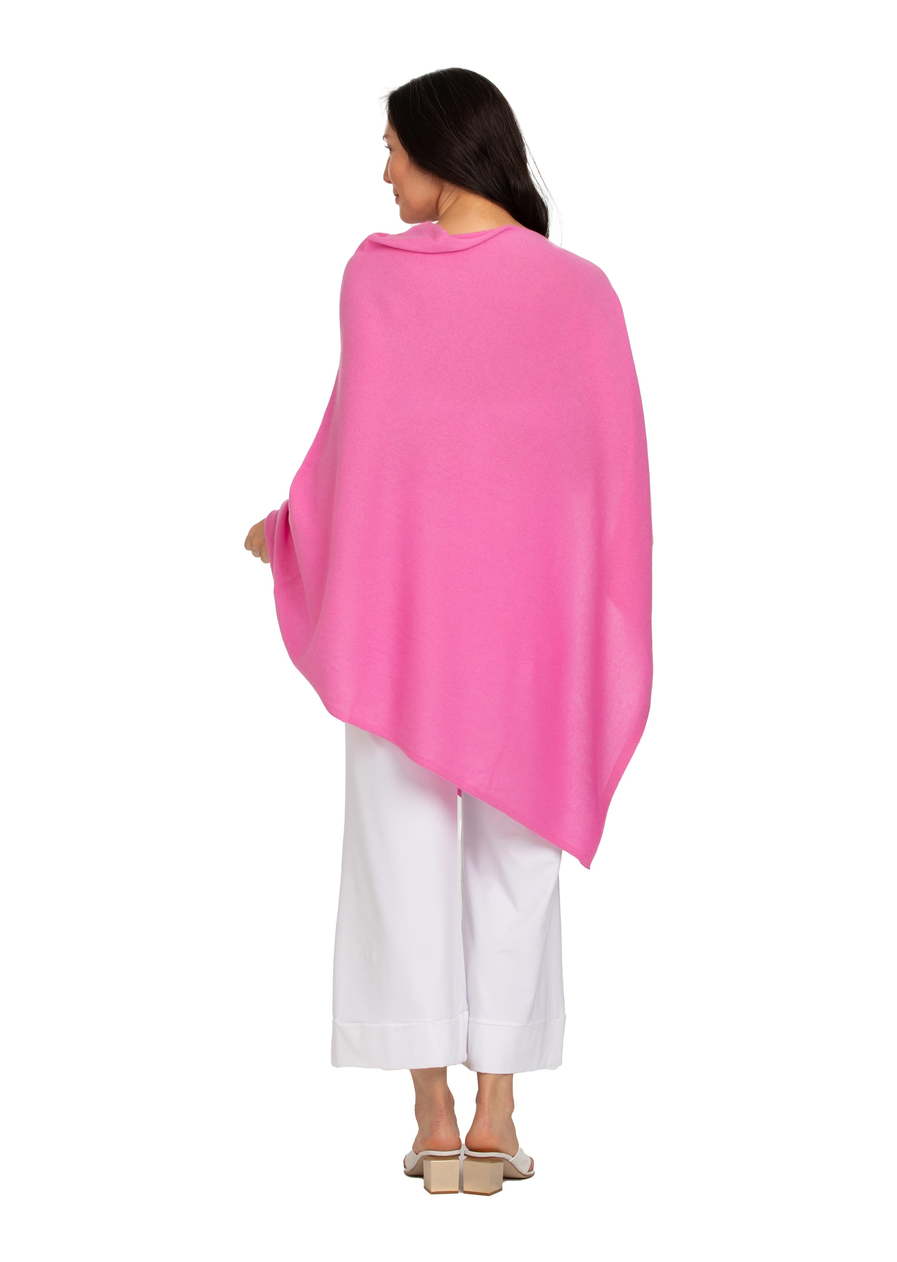 Carnation Cotton Cashmere Wrap