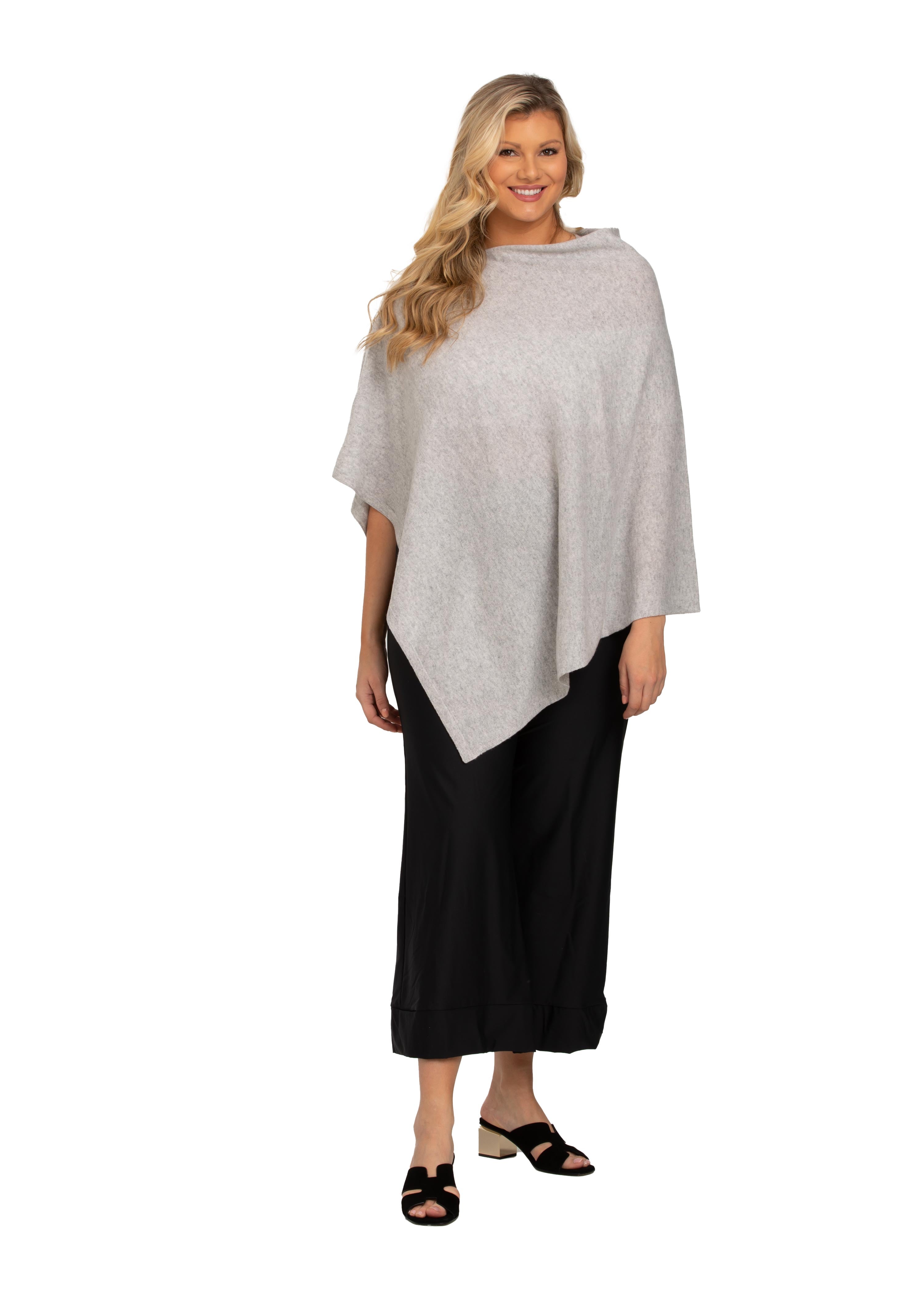 Foggy Cotton Cashmere Wrap