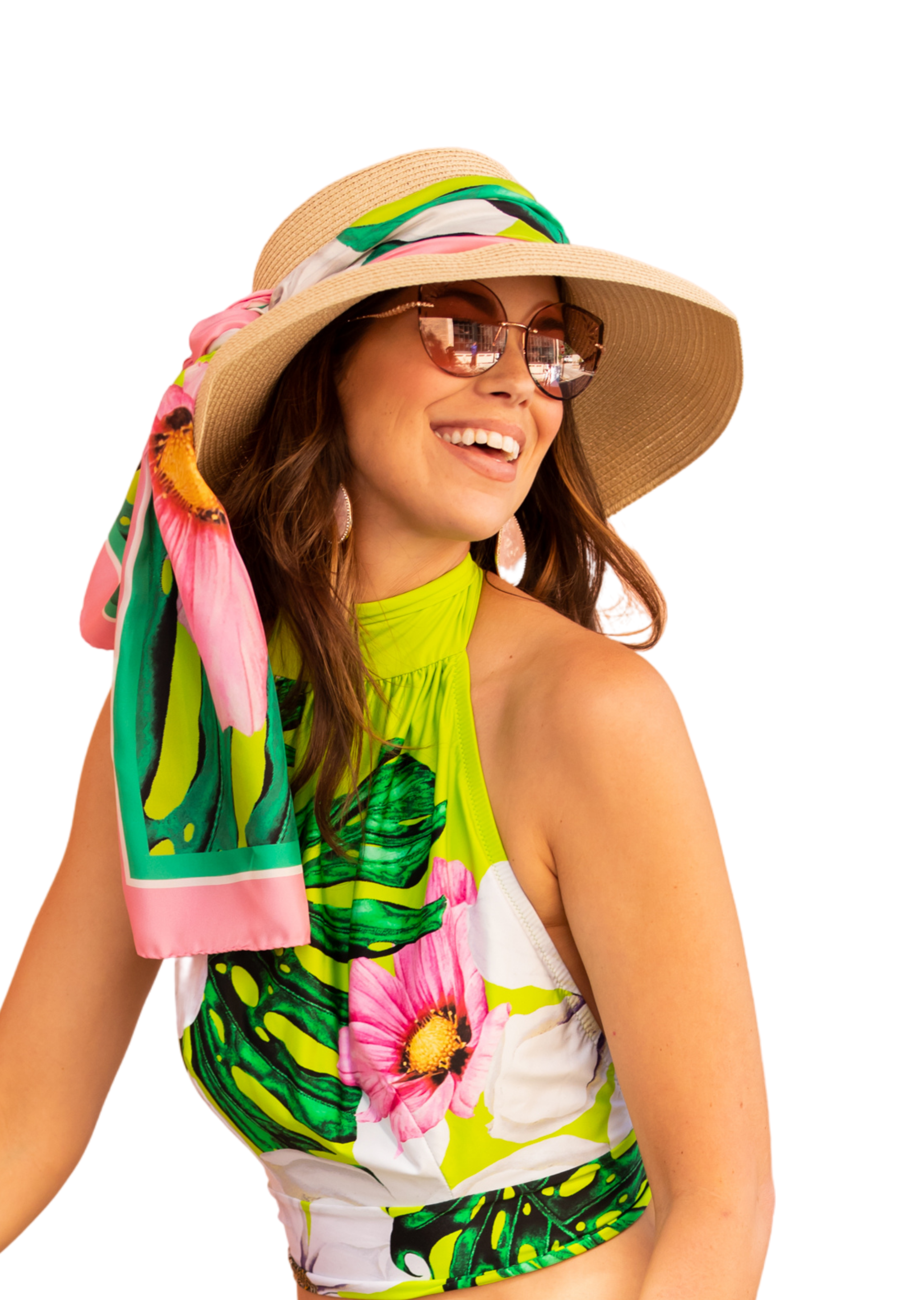 Bellagio Silk Twill Hat Scarf (BG-510)