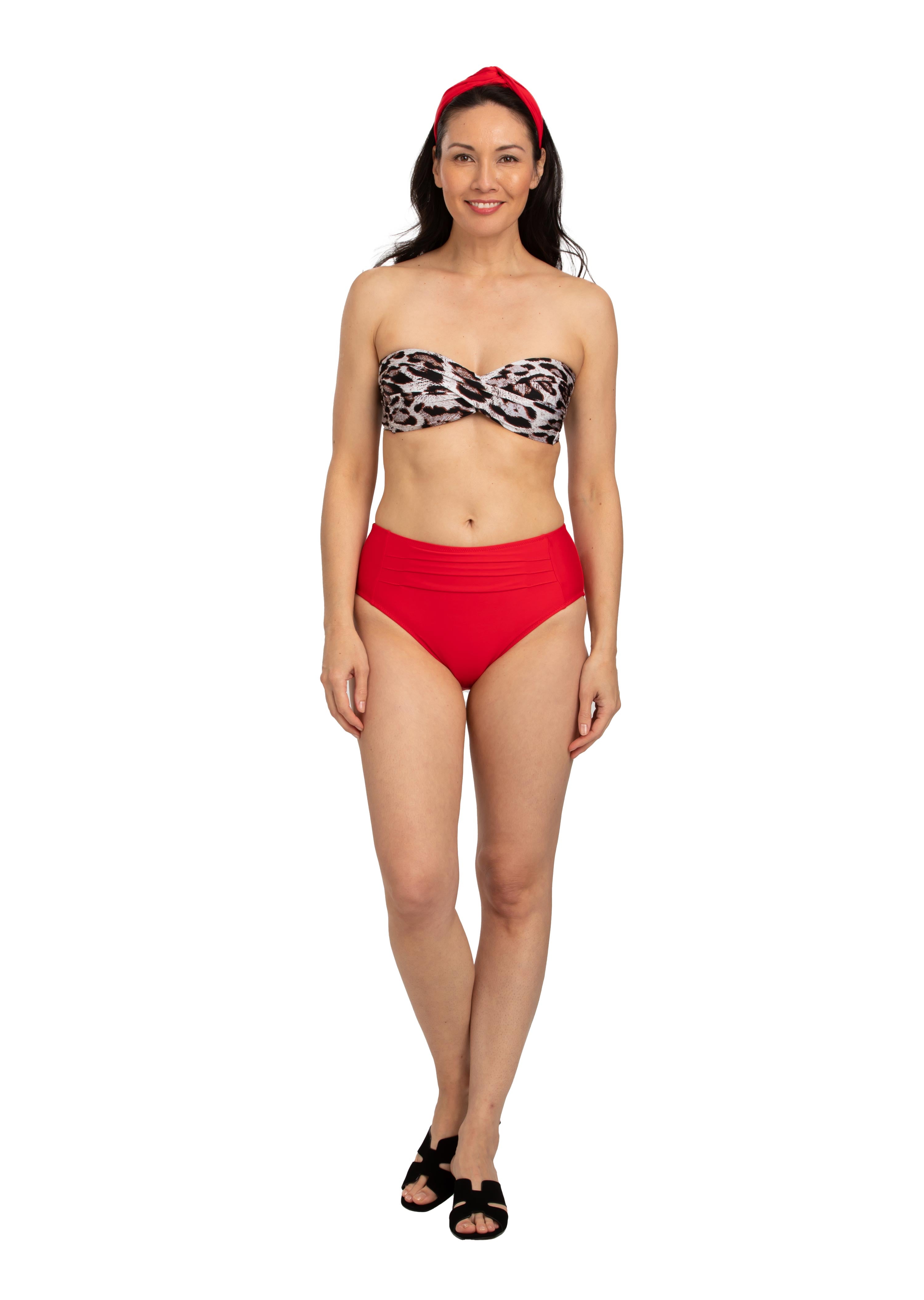 Cantu Twist Front Bandeau with Back Ties (Style 136)