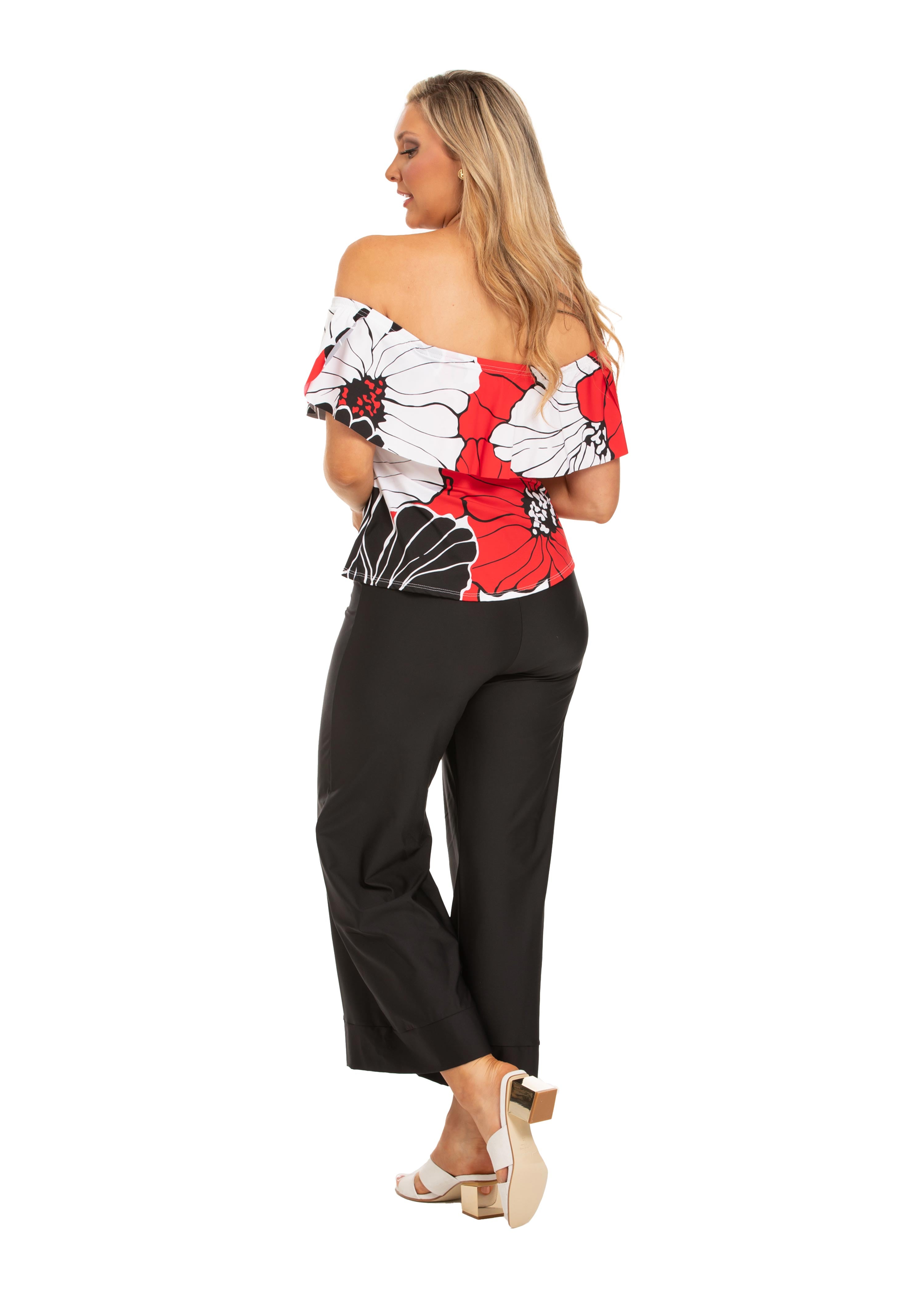 La Spezia Off-Shoulder Flounce Loose Fit Bandini