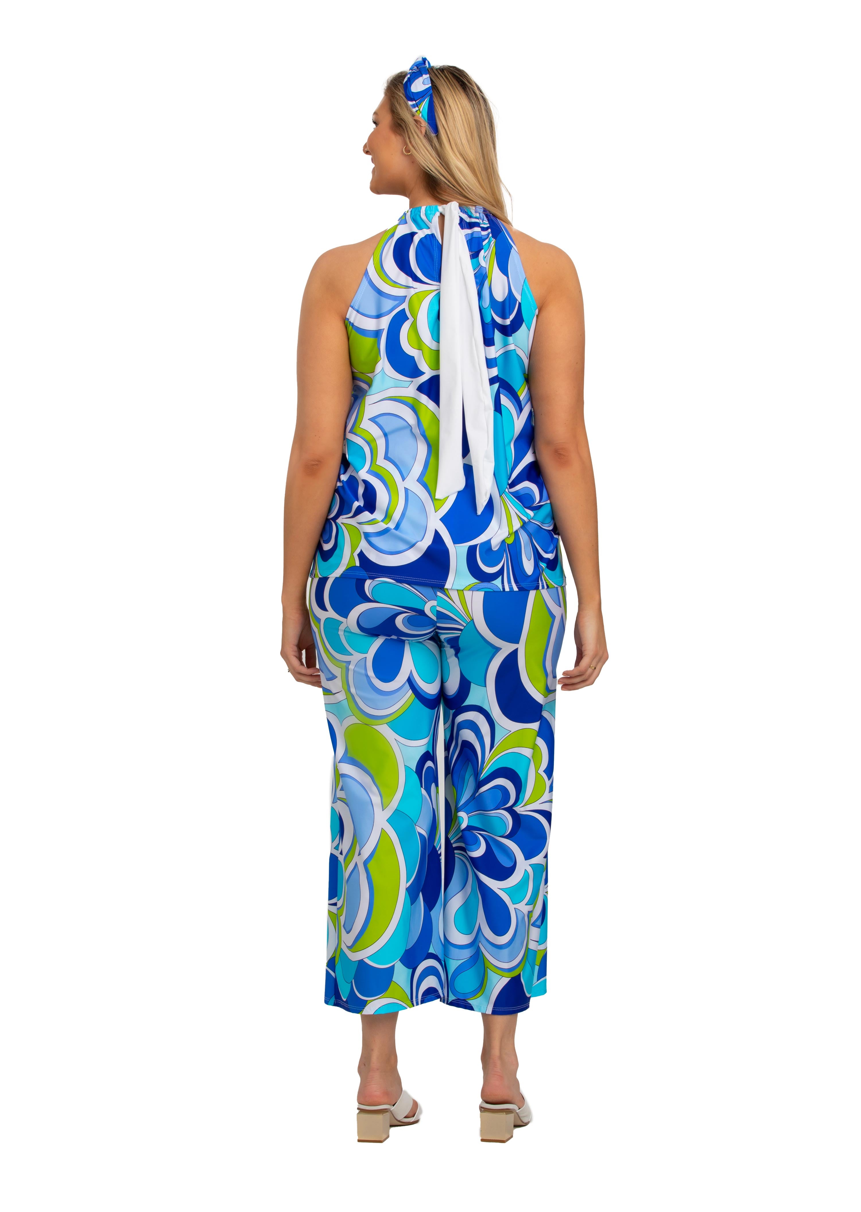 Vietri Sul Mare Ankle Palazzo Pant (VM-651)