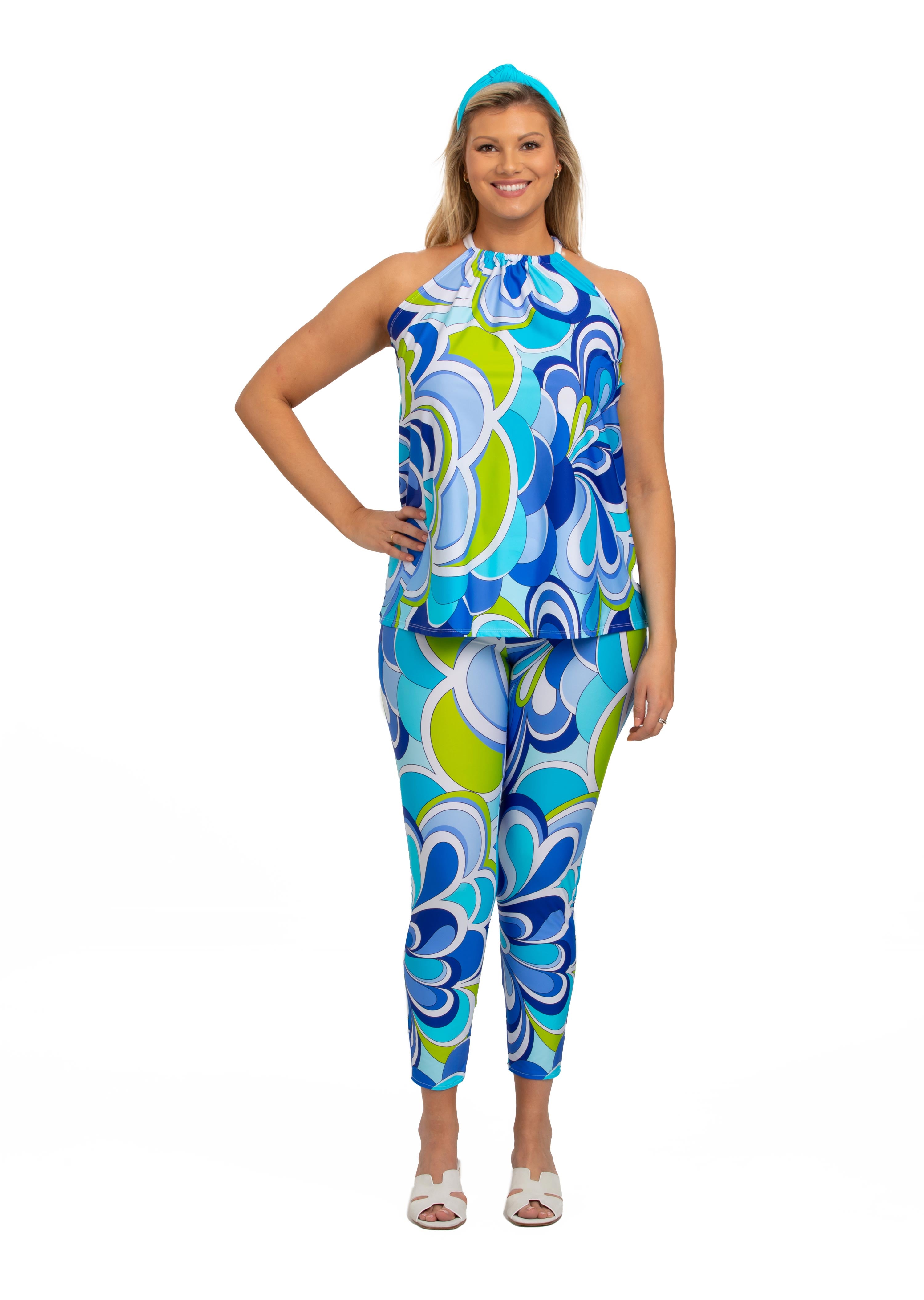 Vietri Sul Mare Full Length Legging (VM-604)