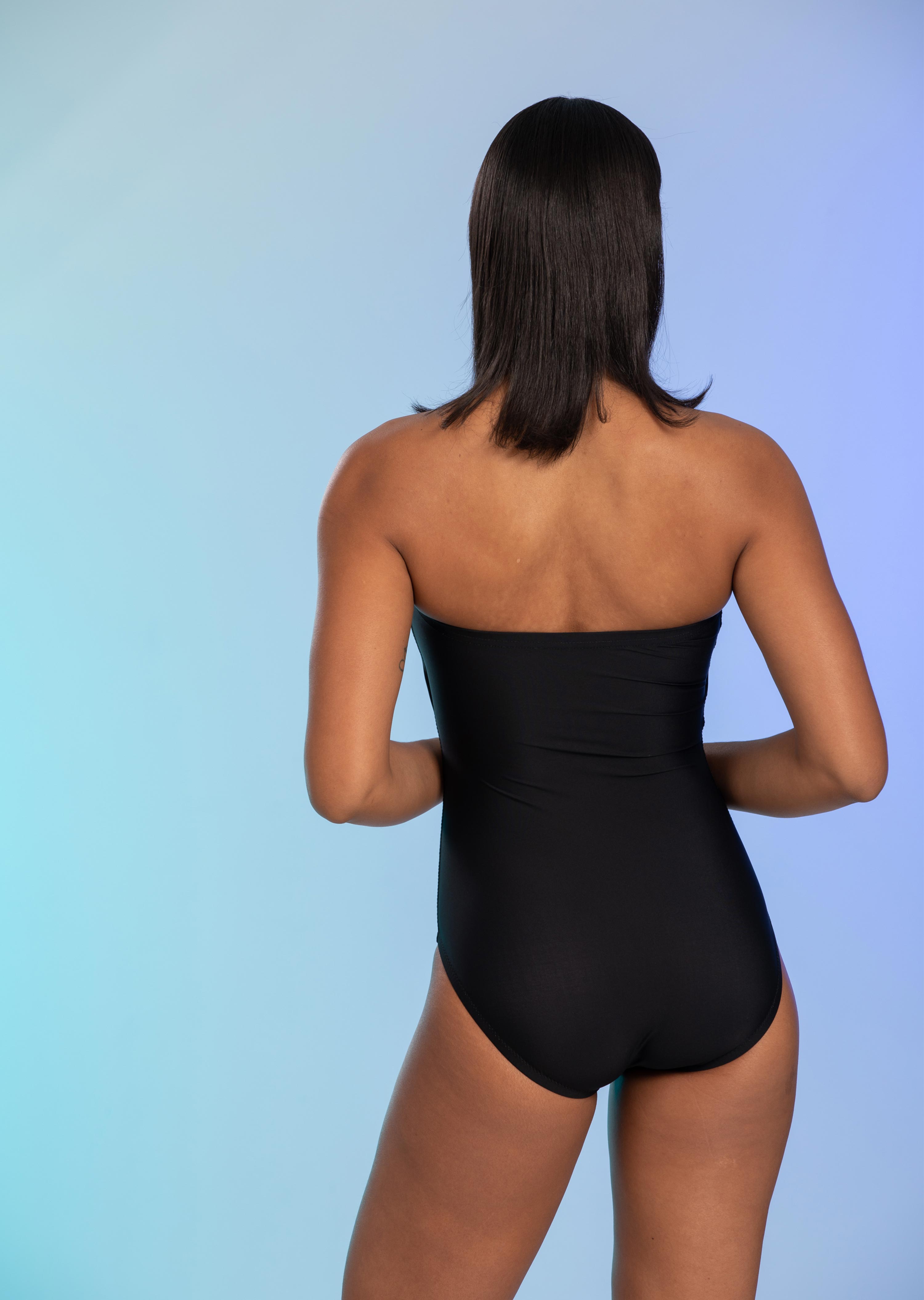 Bologna Strapless Bandeau One Piece Suit