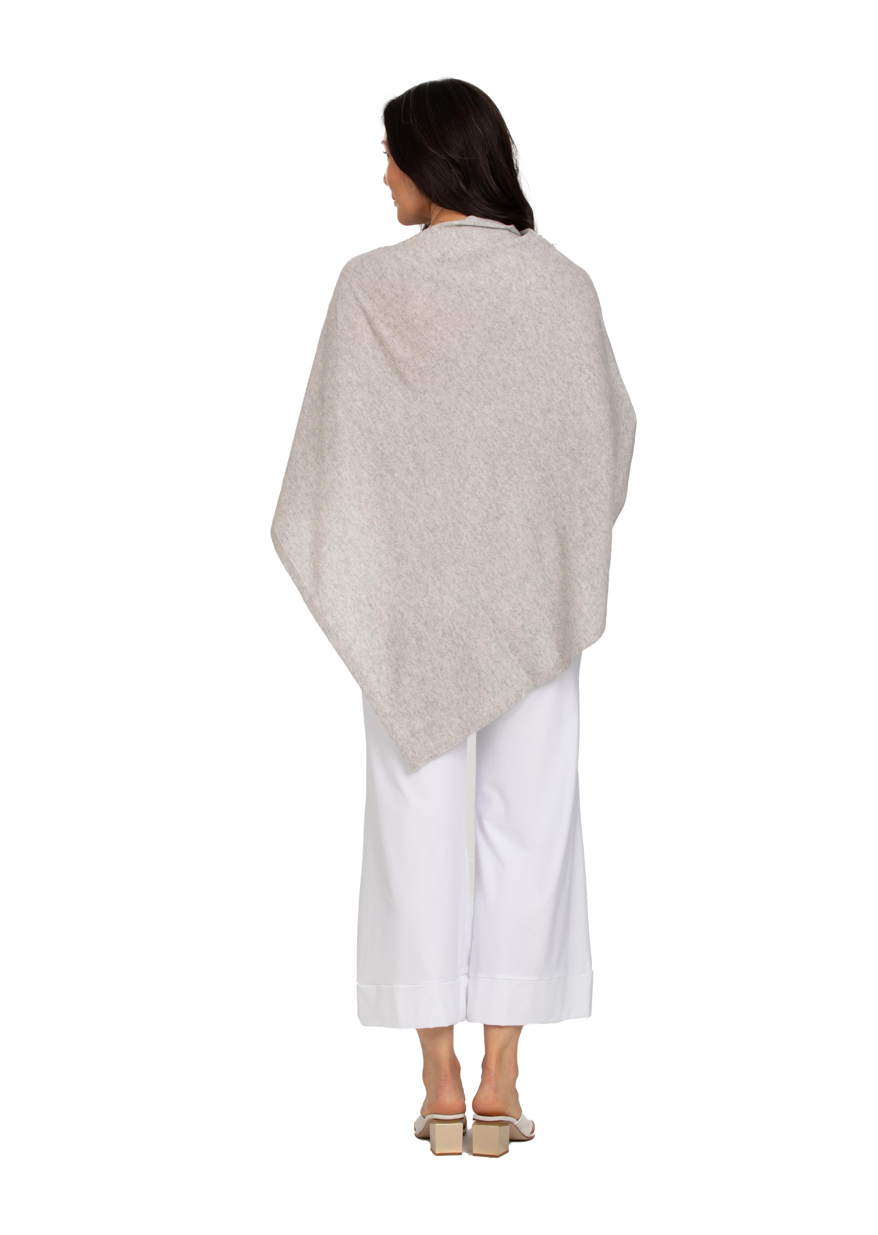 Foggy Cotton Cashmere Wrap