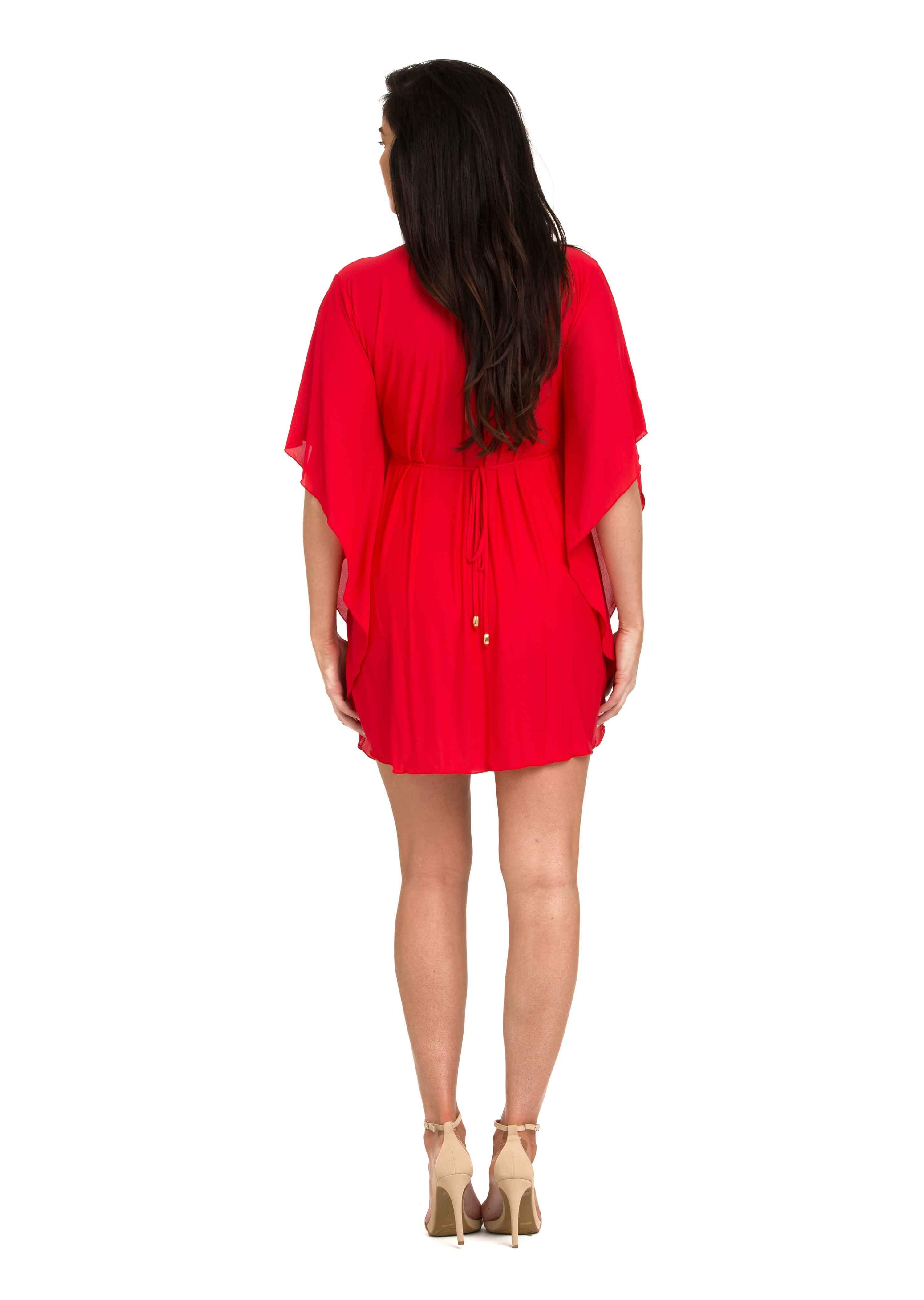 V-Neck Kaftan Cover Up (Style 417)