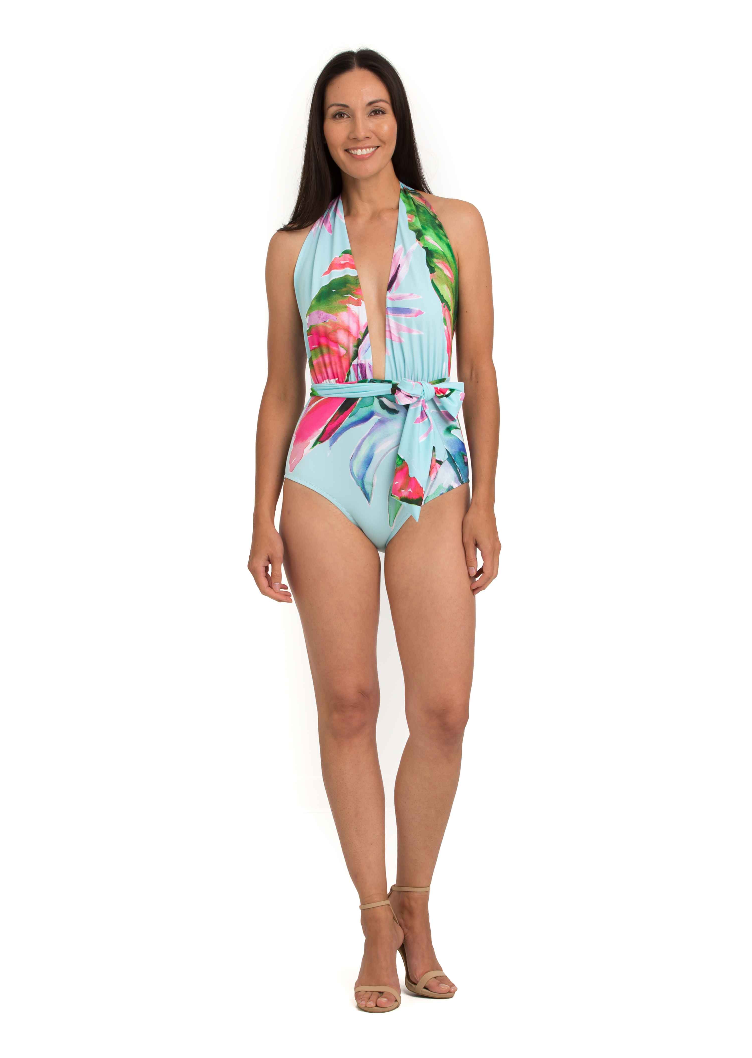 Orta San Giulio One Piece Plunge with Removable Belt (Style 329)